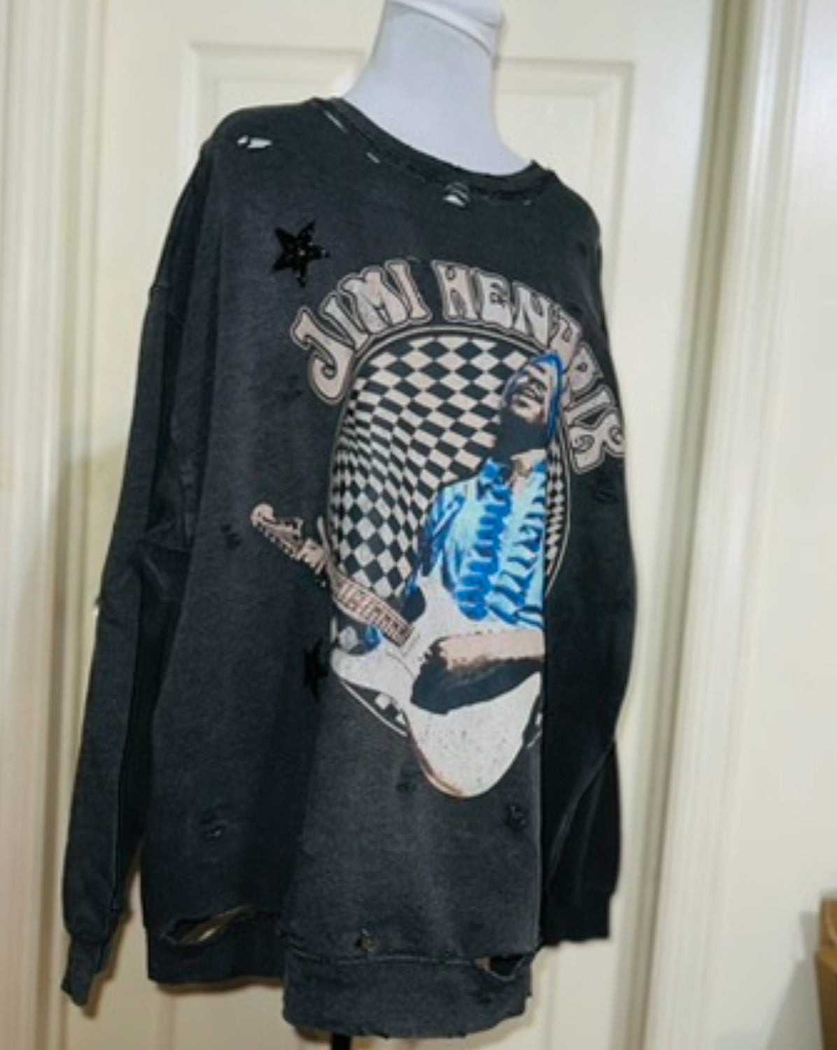 Jimi Hendrix Oversized Sweatshirt