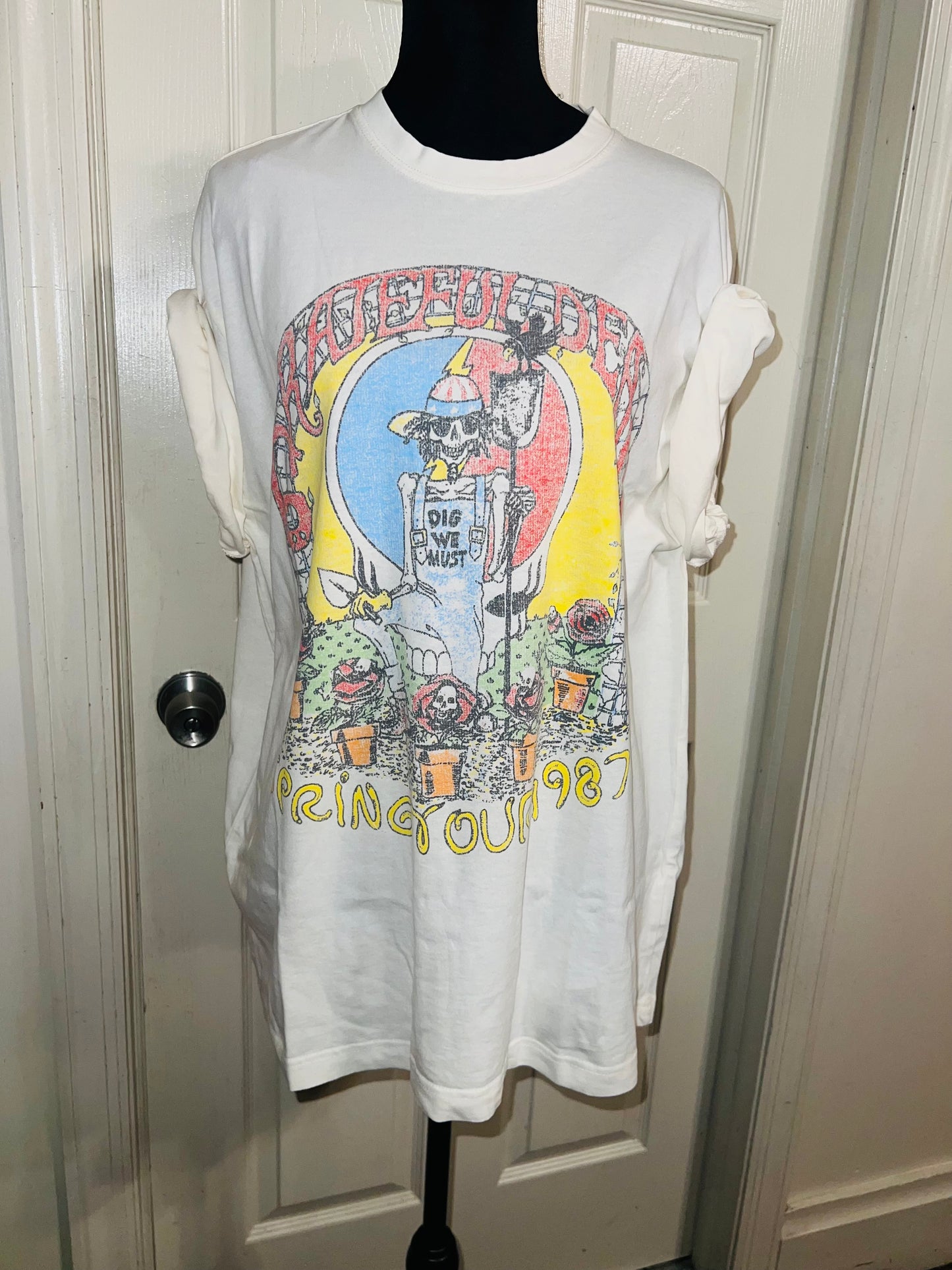 Grateful Dead Oversized Distressed Tee
