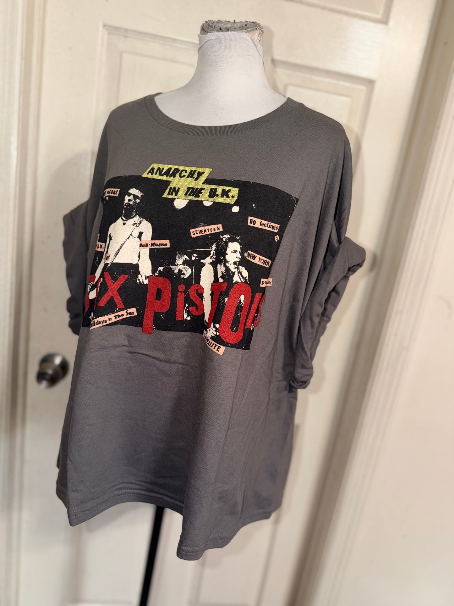 The Sex Pistols Oversized Distressed Tee