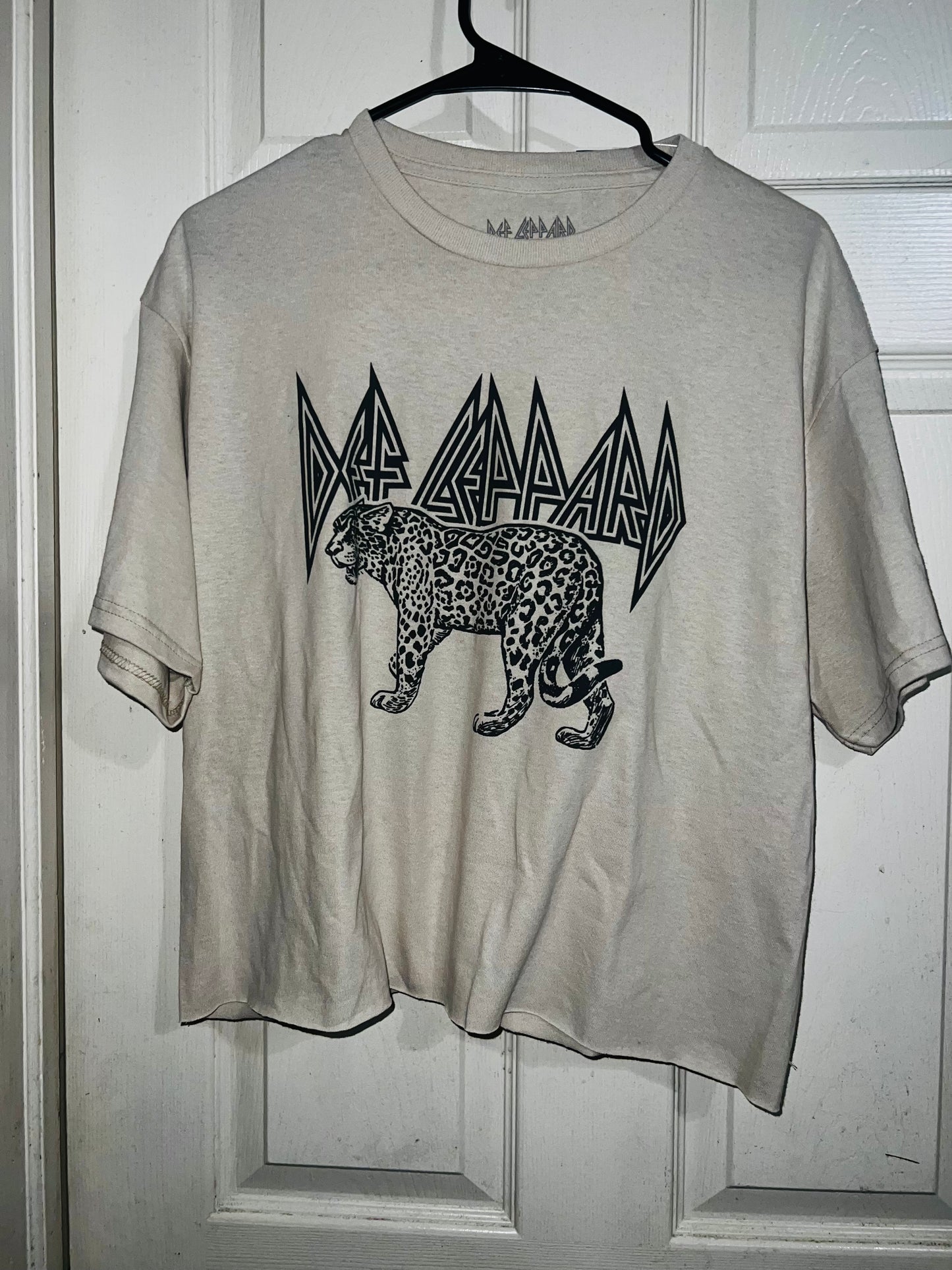 Def Leppard Oversized Tee