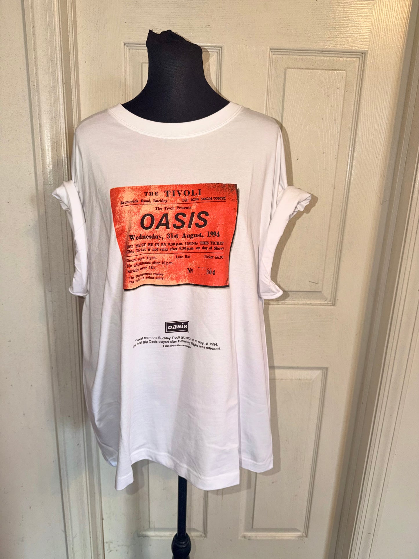 Oasis Oversized Distressed Tee