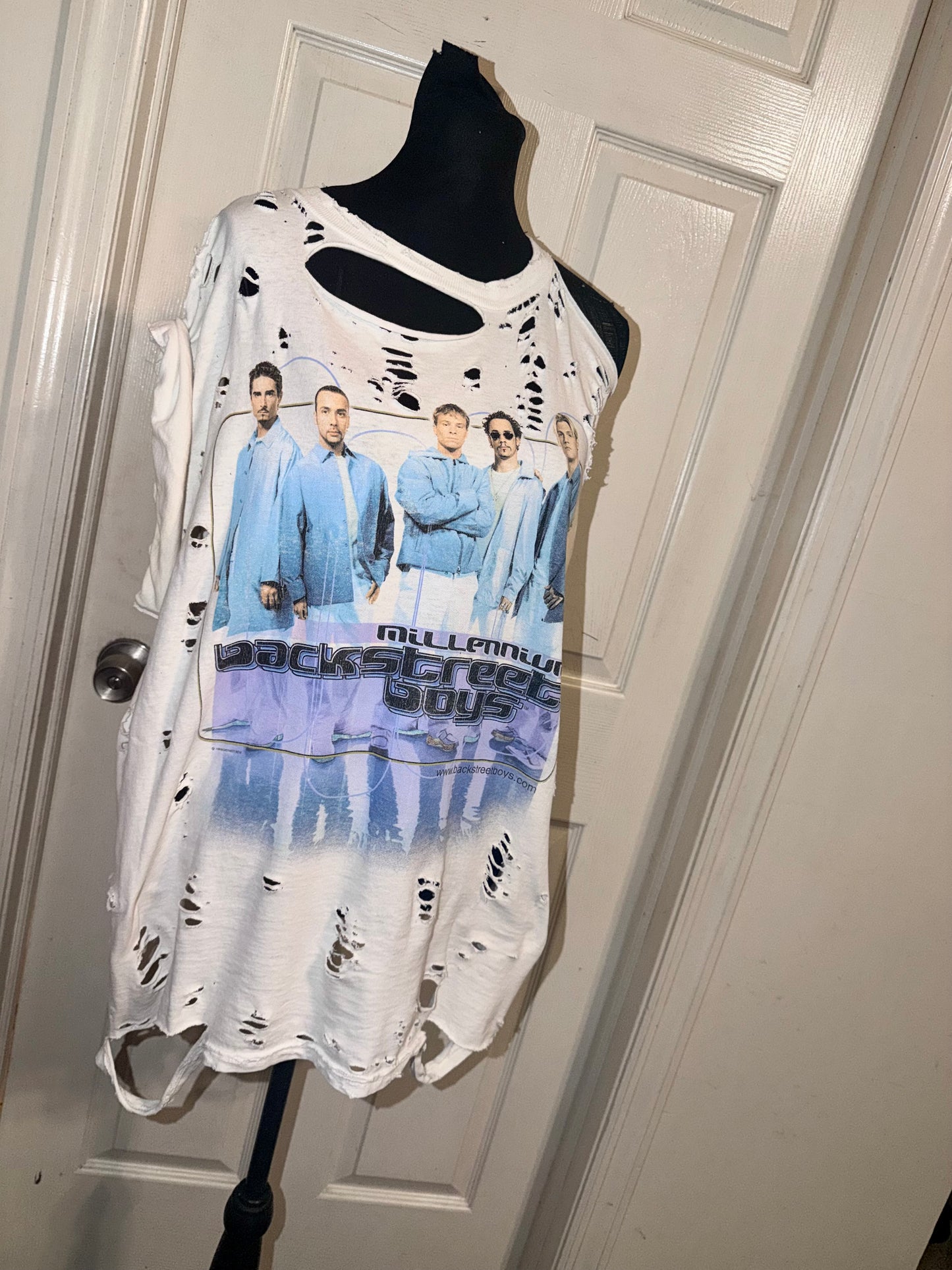 Backstreet Boys Vintage Double Sided Distressed Tee (as is)