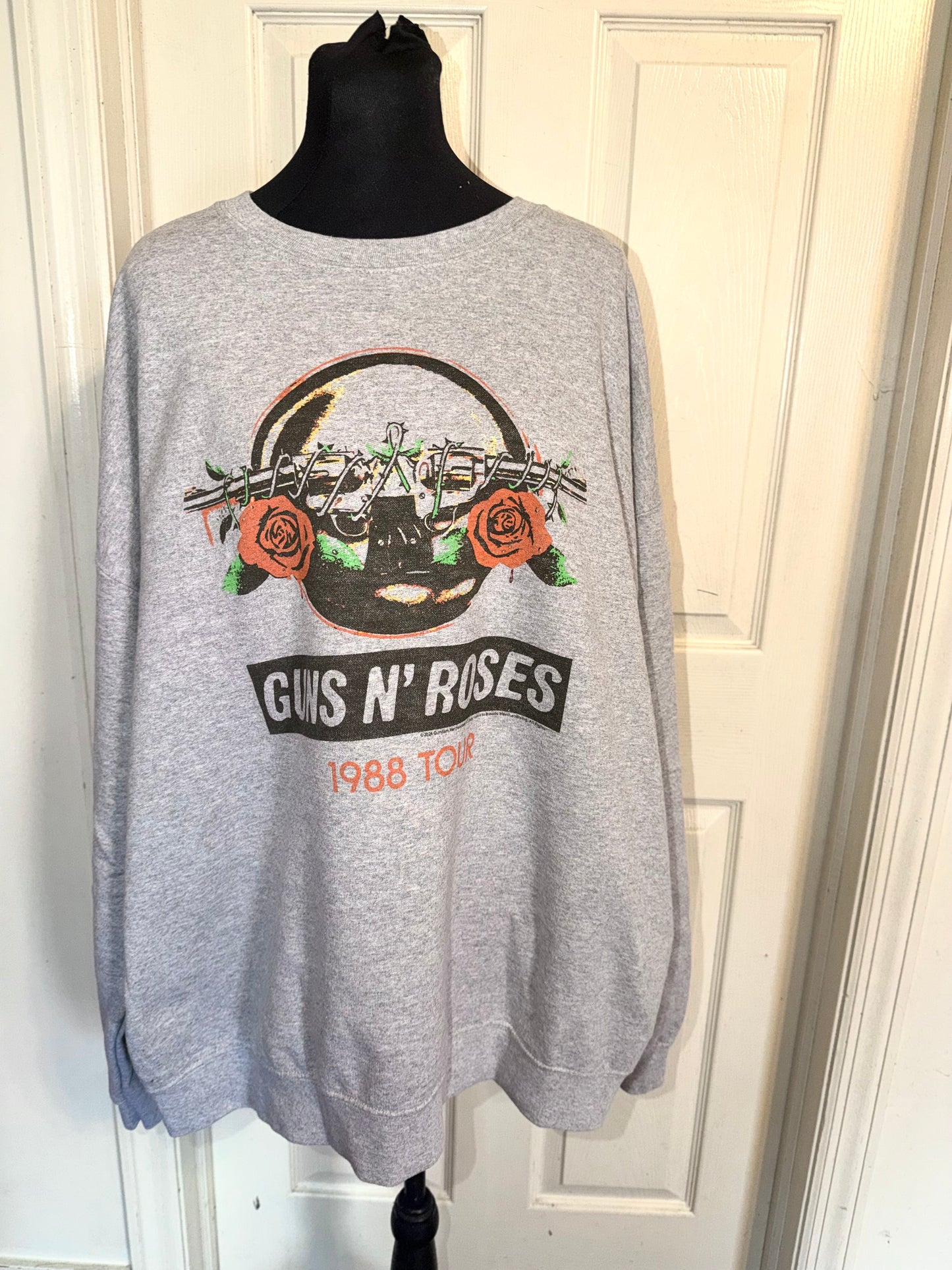 Guns N’ Roses Double Sided Oversized Sweatshirt