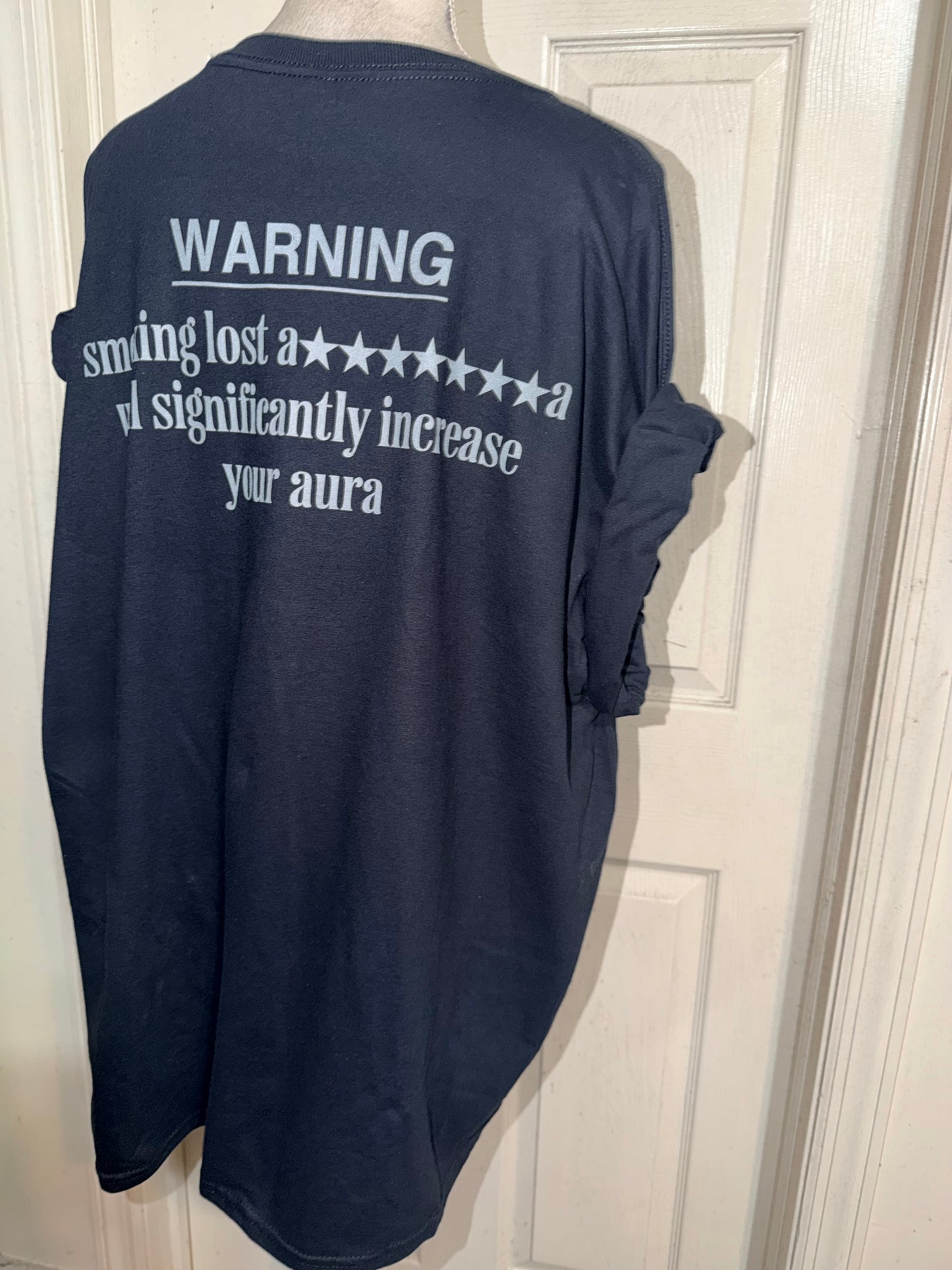 Machine Gun Kelly Double Sided Oversized Distressed Tee