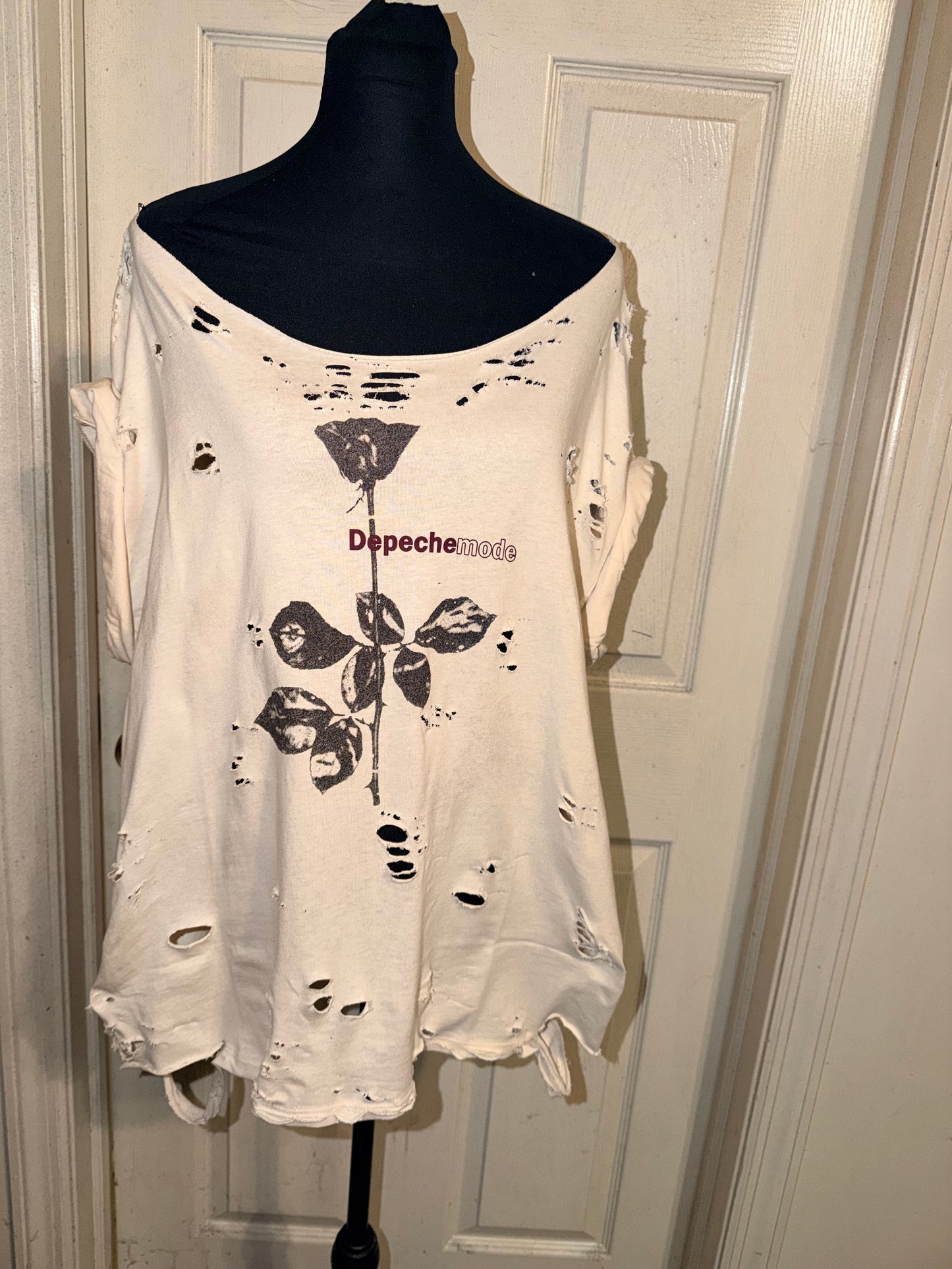 Depeche Mode Oversized Distressed Tee (as is)