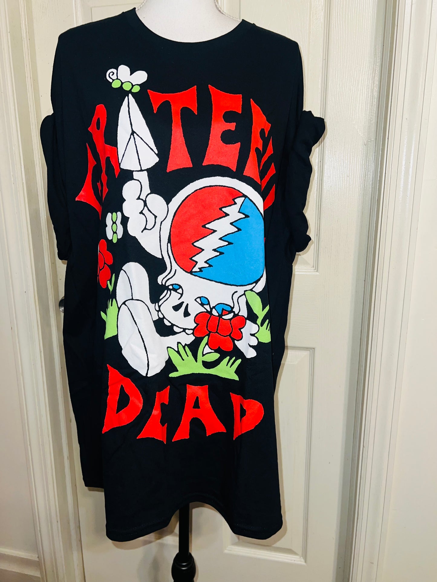 Grateful Dead Oversized Distressed Tee