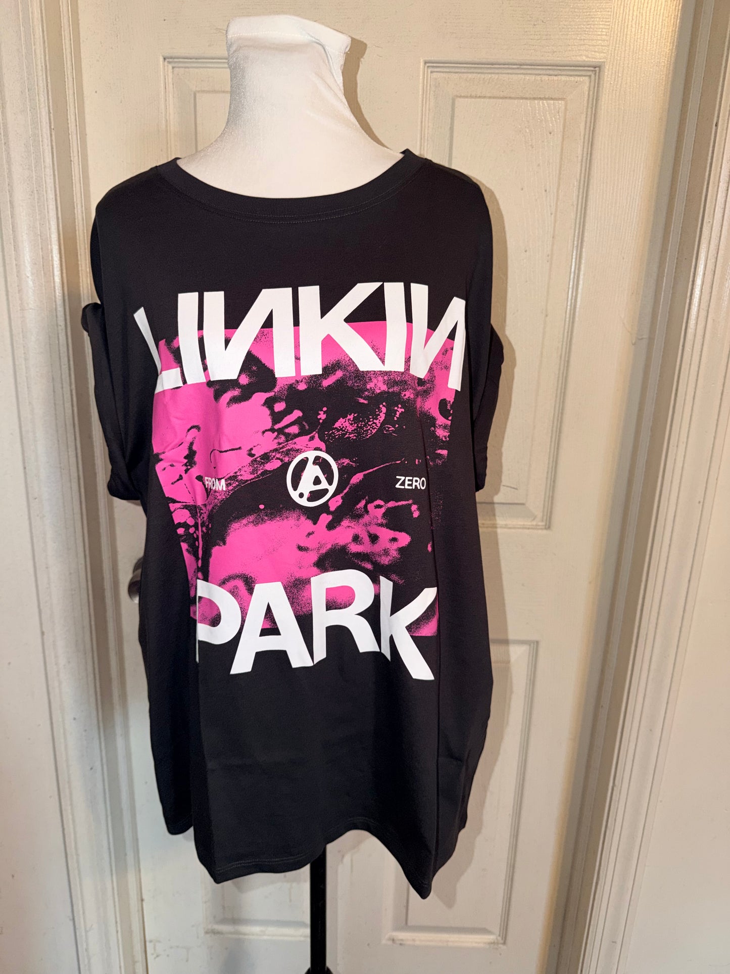 Linkin Park Oversized Distressed Tee