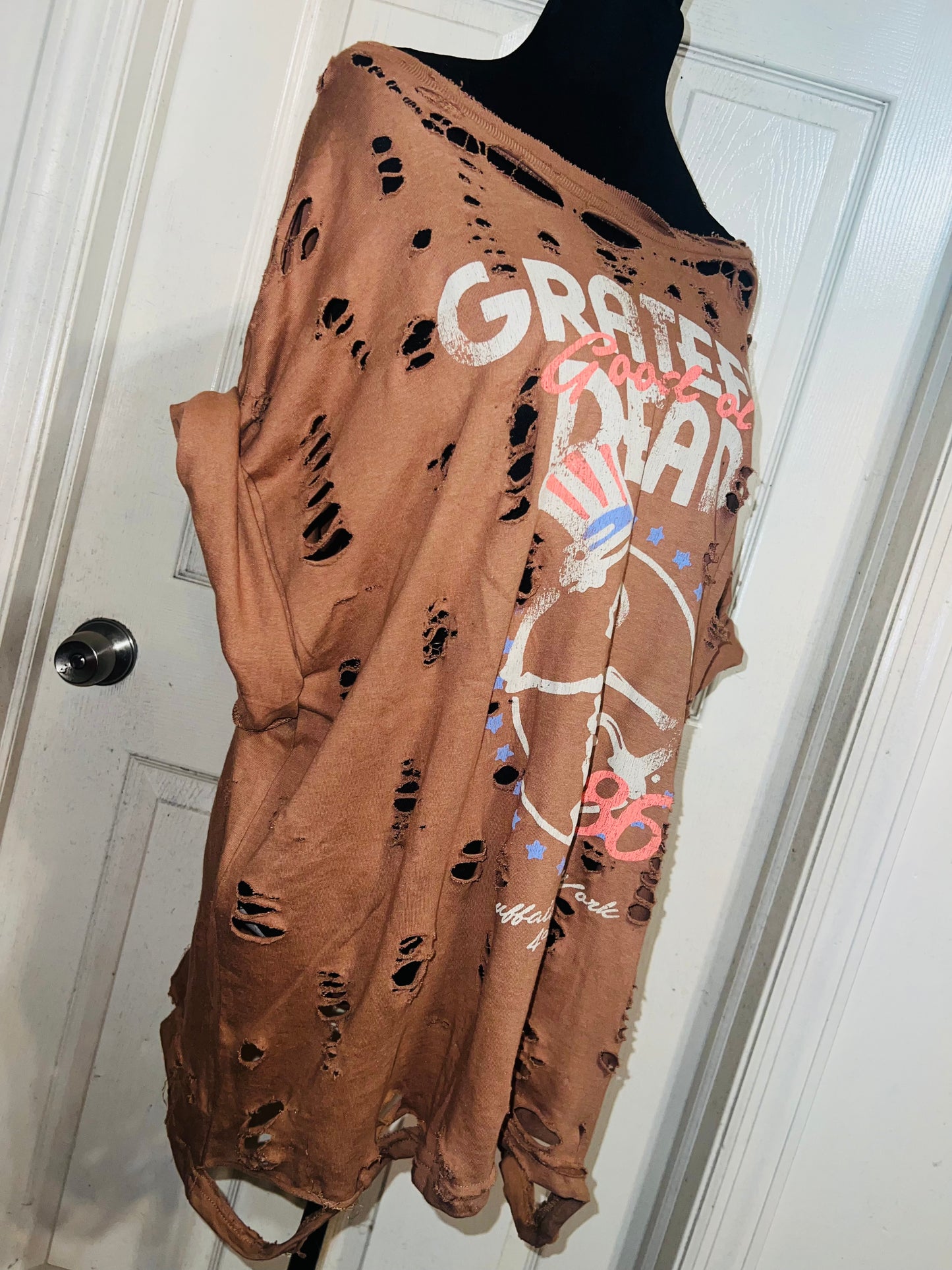 Grateful Dead Oversized Distressed Tee (As Is)