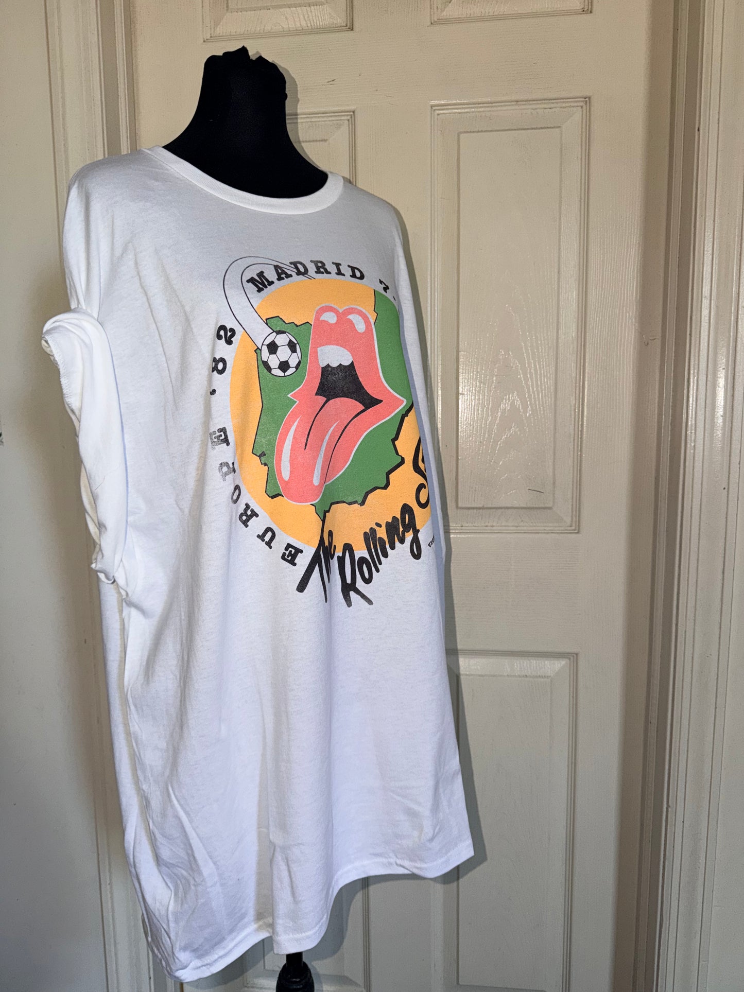 The Rolling Stones Oversized Distressed Tee