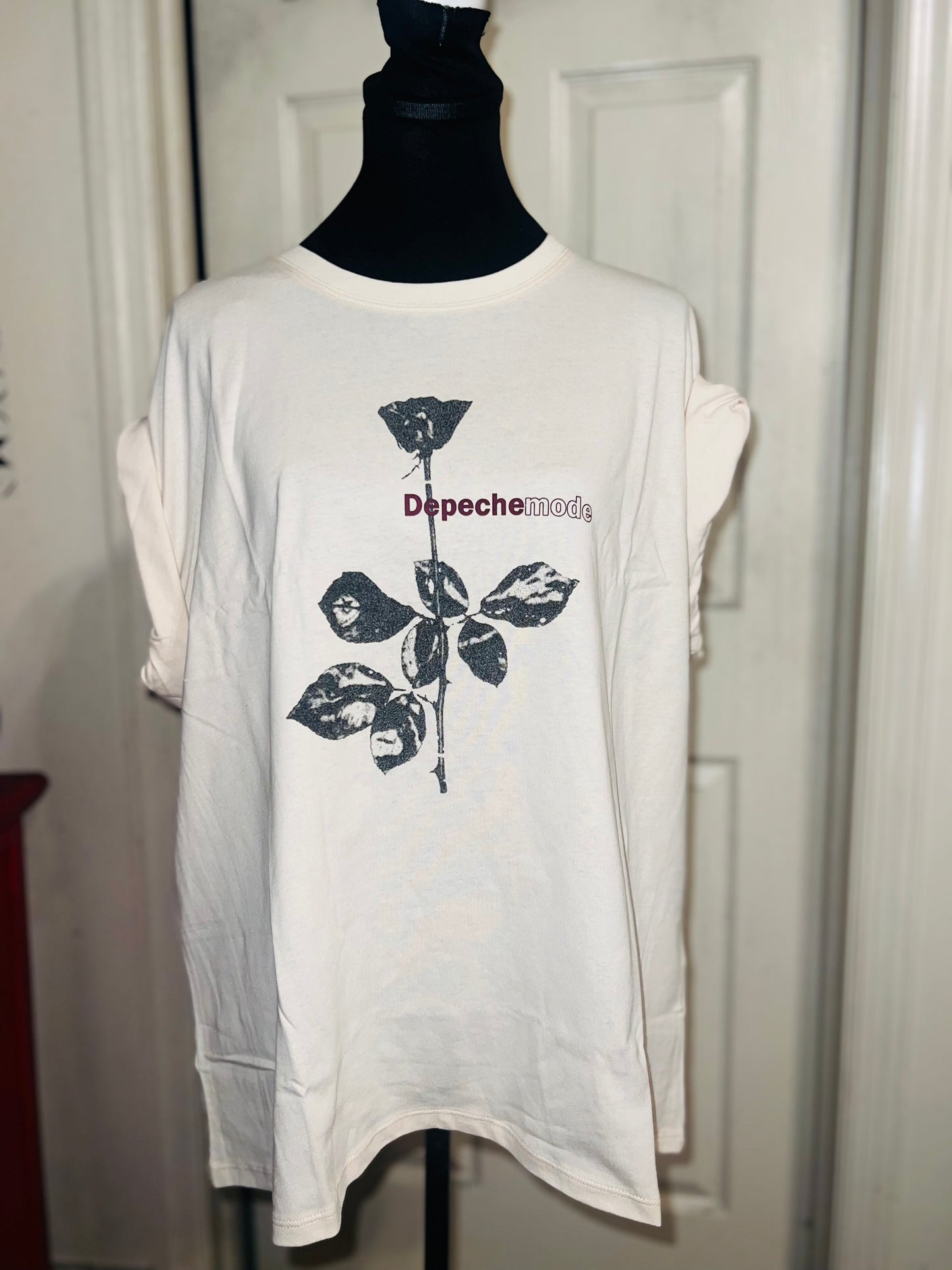 Depeche Mode Oversized Distressed Tee