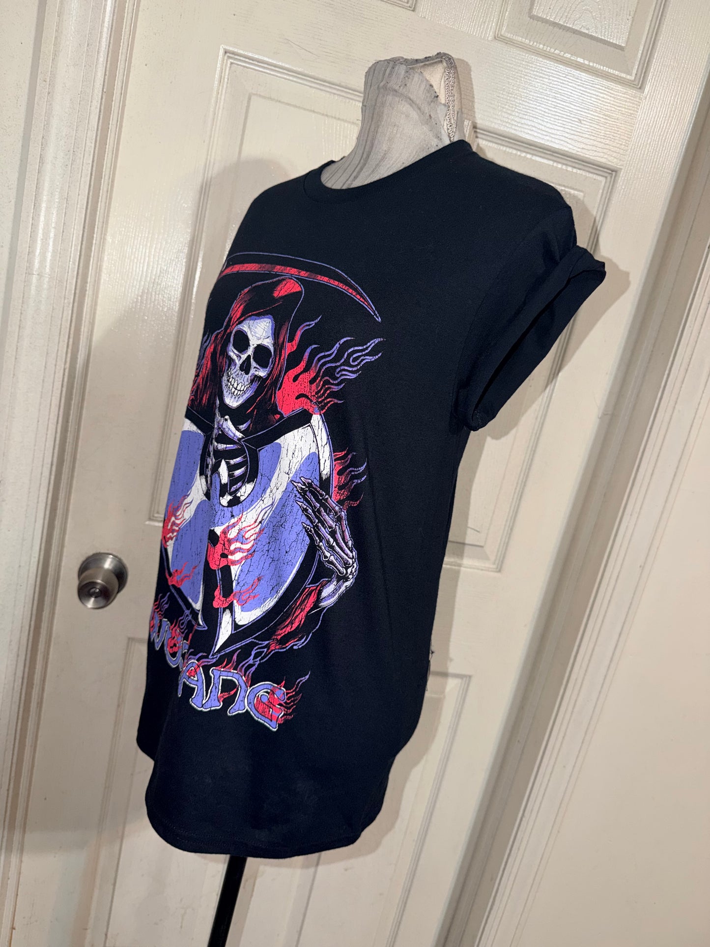 Wu-Tang Clan Oversized Distressed Tee