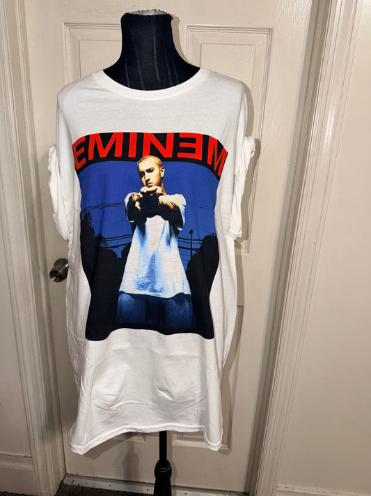 Eminem Oversized Distressed Tee
