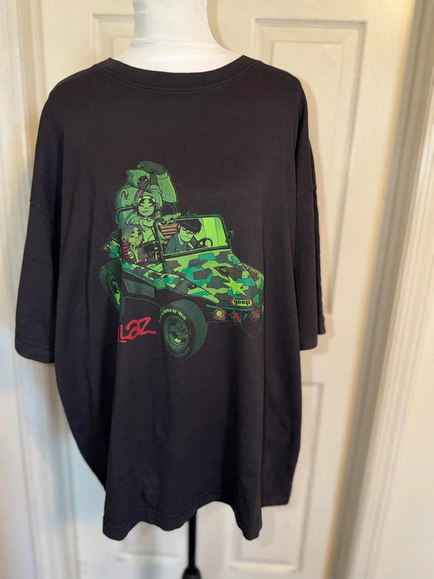 Gorillaz Oversized Distressed Tee
