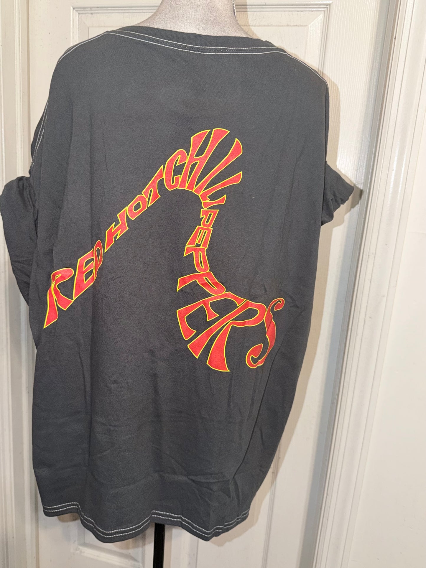 Red Hot Chili Peppers Oversized Distressed Tee