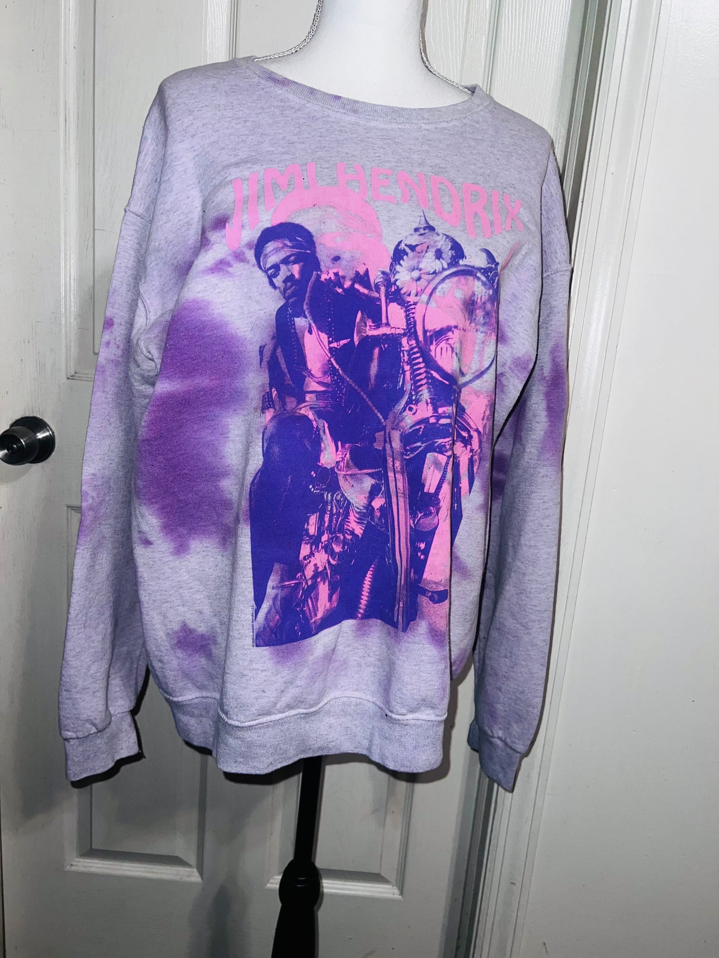 Jimi Hendrix Oversized Distressed Tee