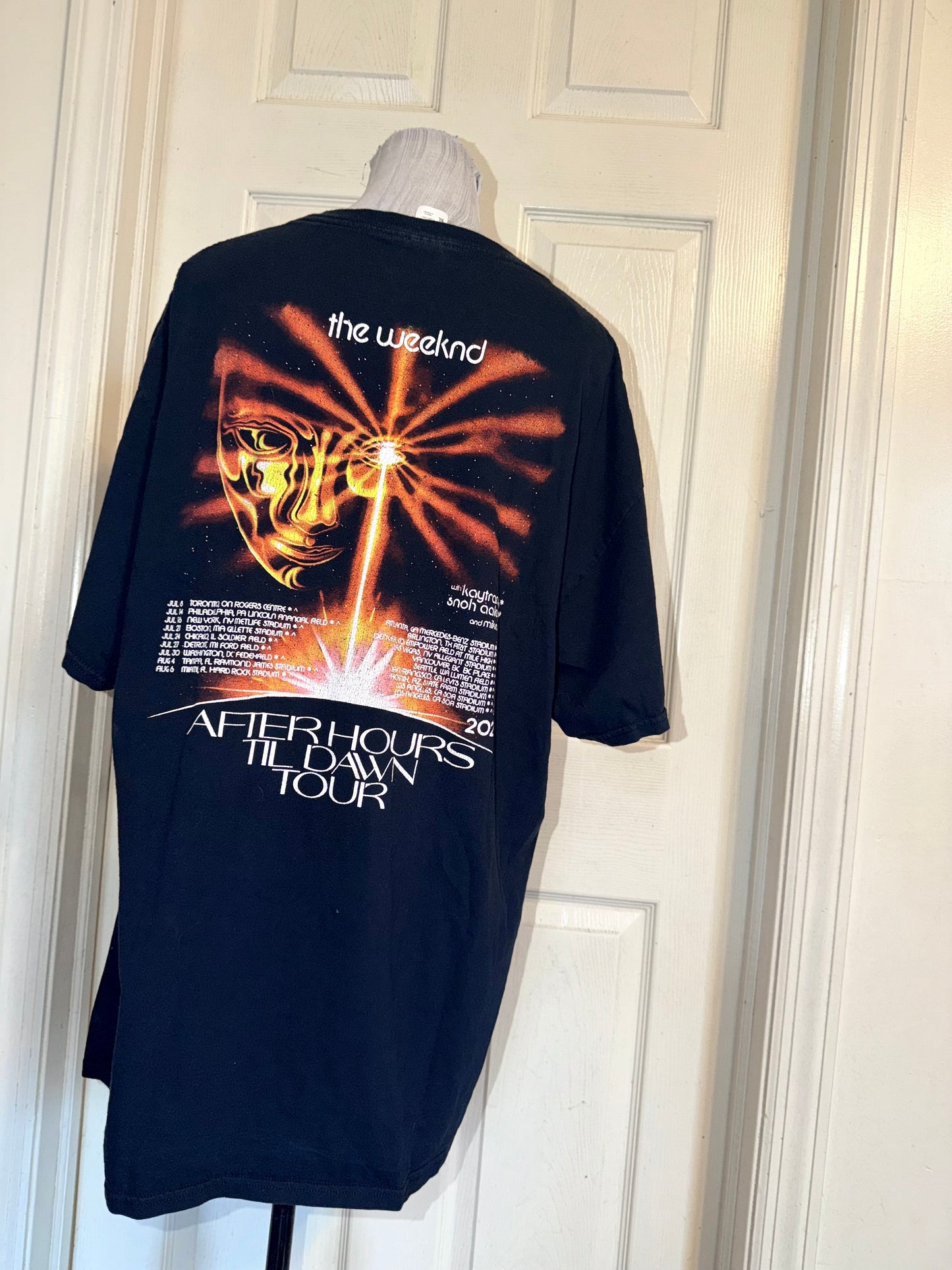 The Weeknd Double Sided Oversized Tee