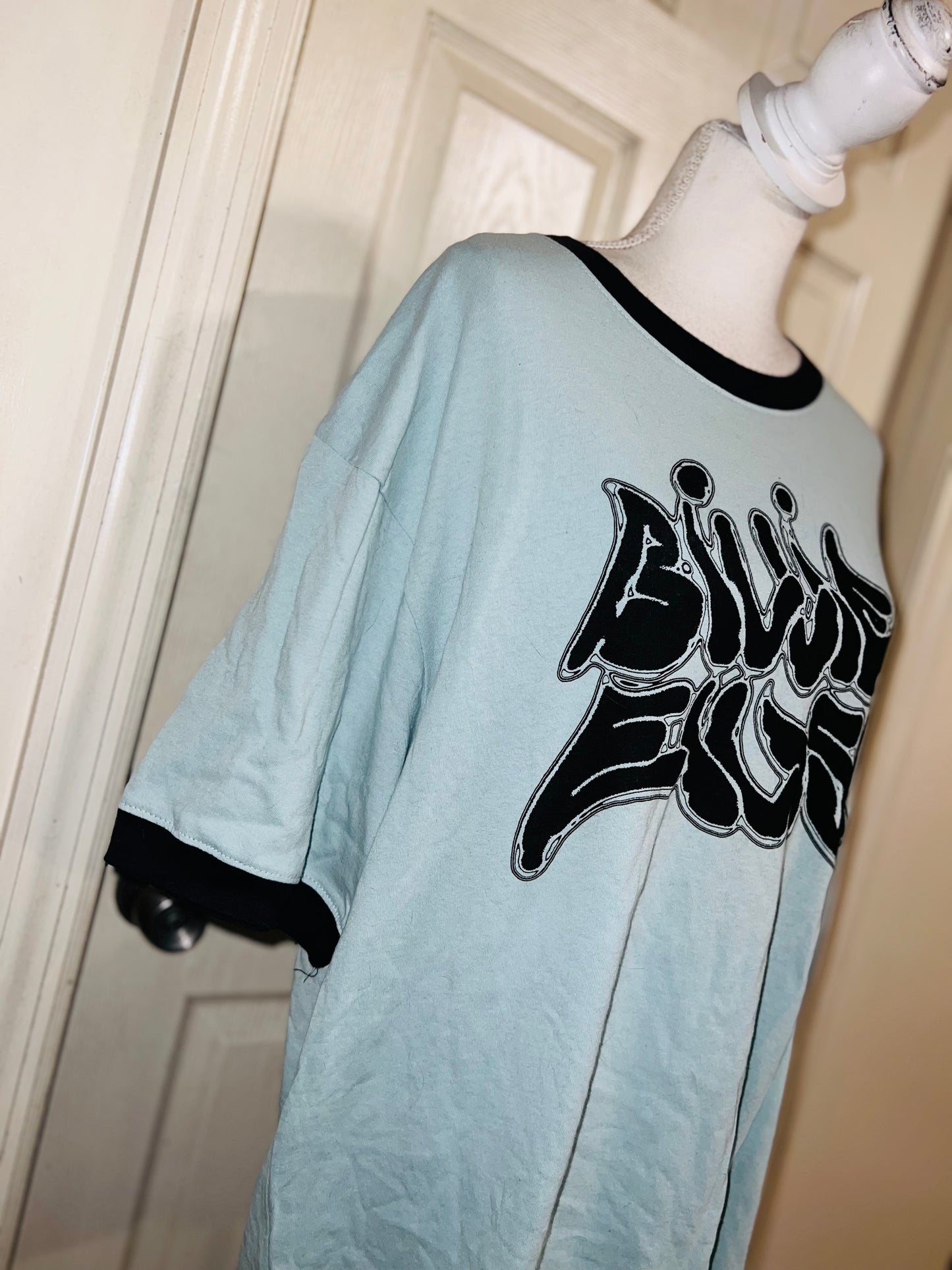 Billie Eilish Oversized Distressed Tee