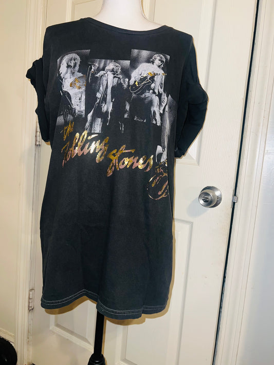 The Rolling Stones Oversized Distressed Tee