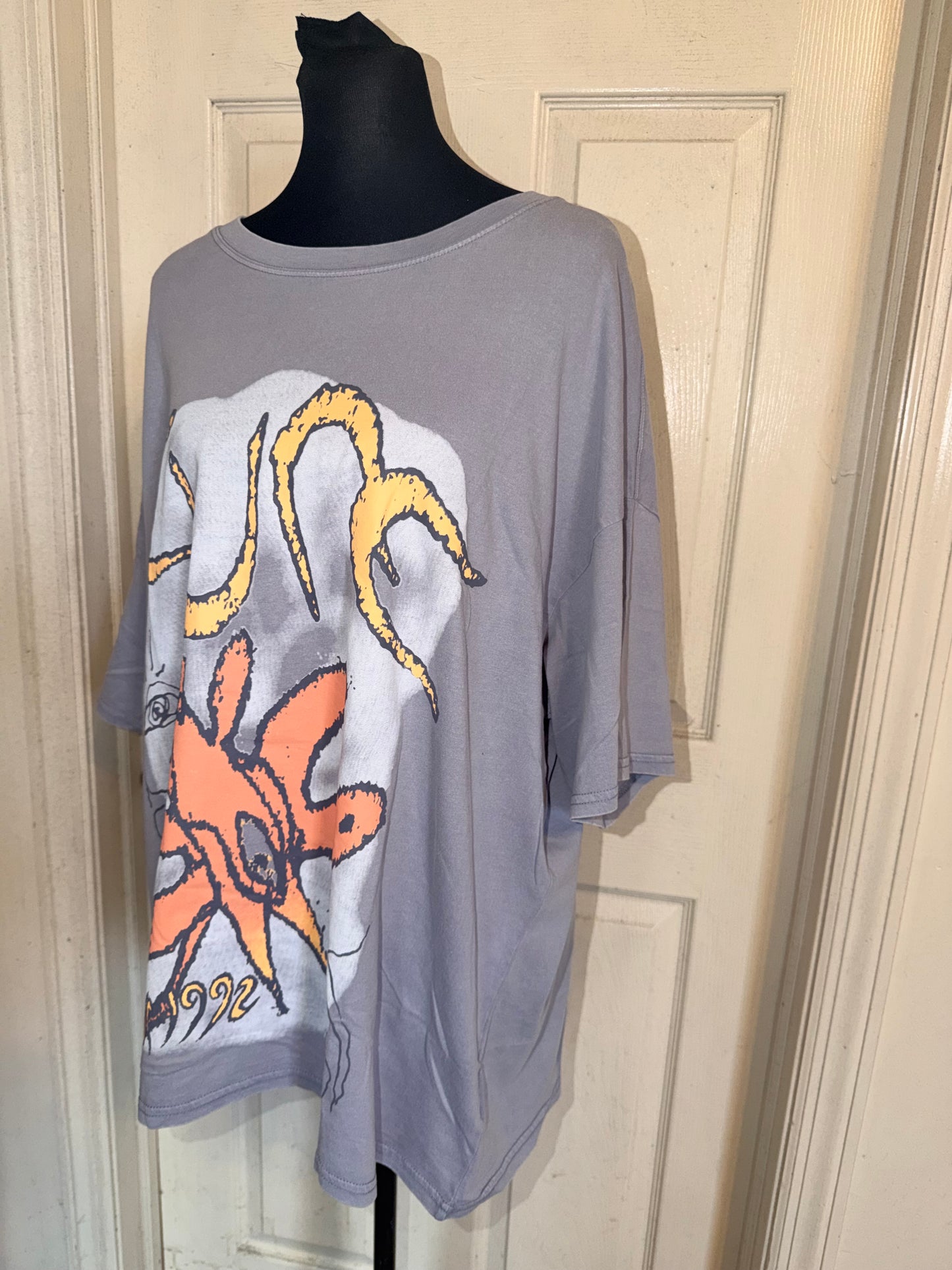 The Cure Oversized Distressed Tee