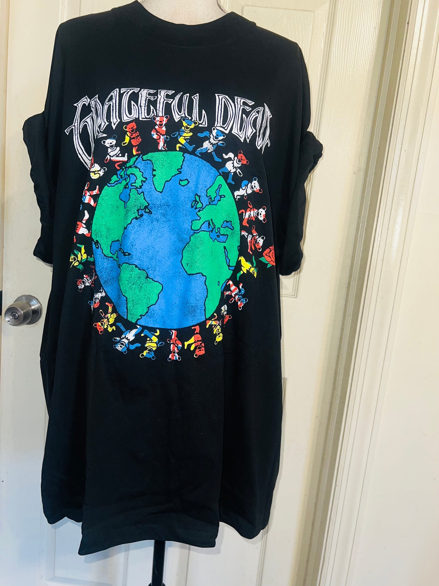Grateful Dead Oversized Distressed Tee