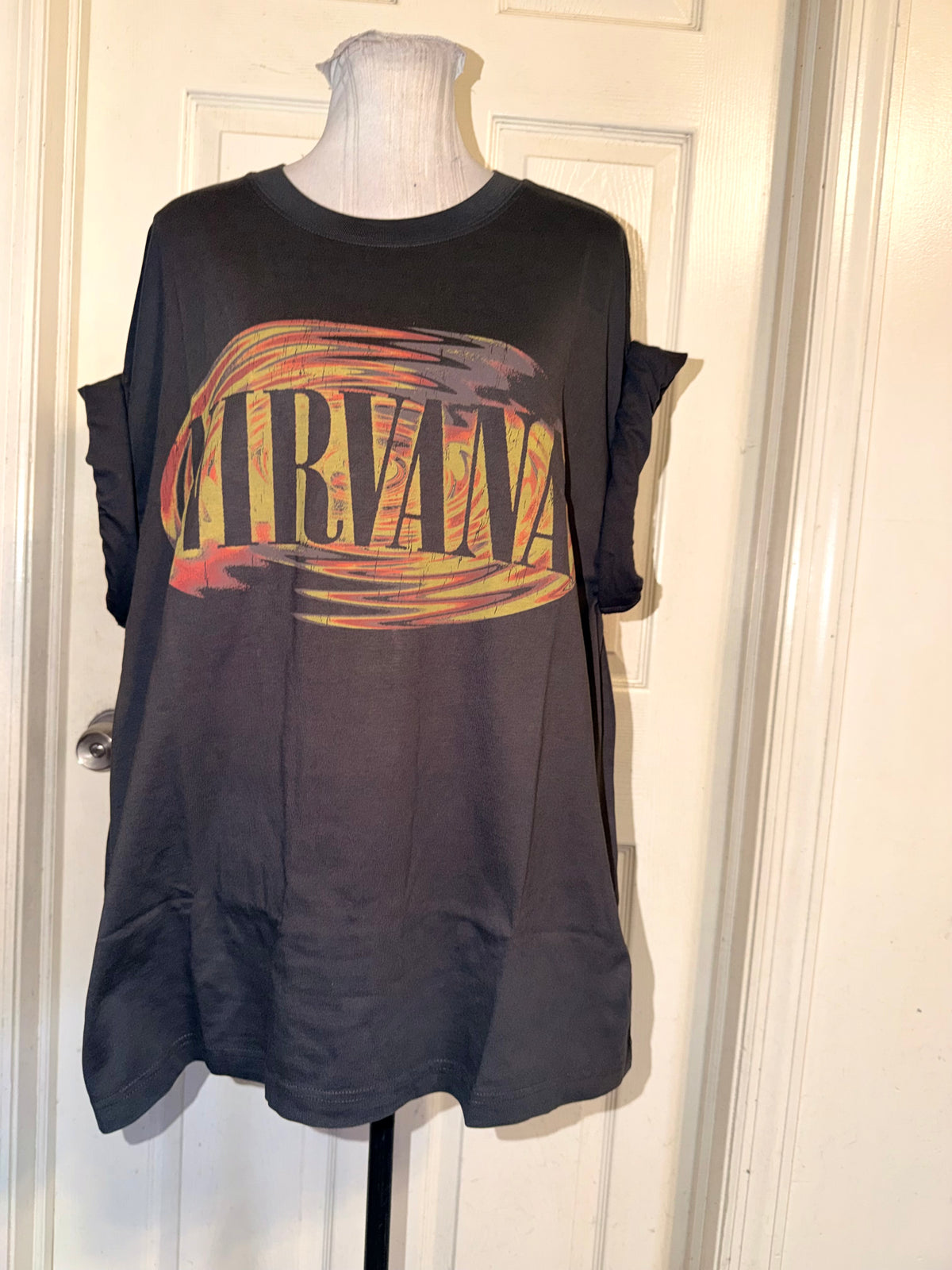 Nirvana Double Sided Oversized Tee