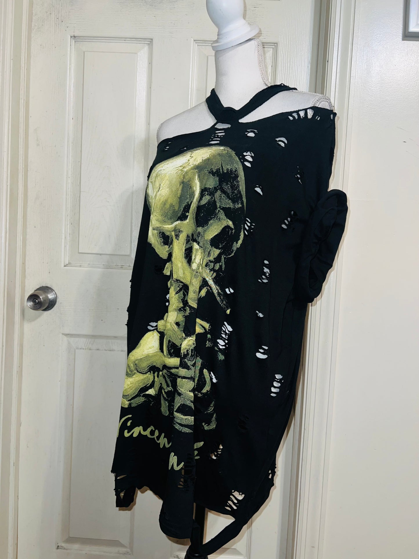 Vincent Van Gogh Oversized Distresed Tee (read description)