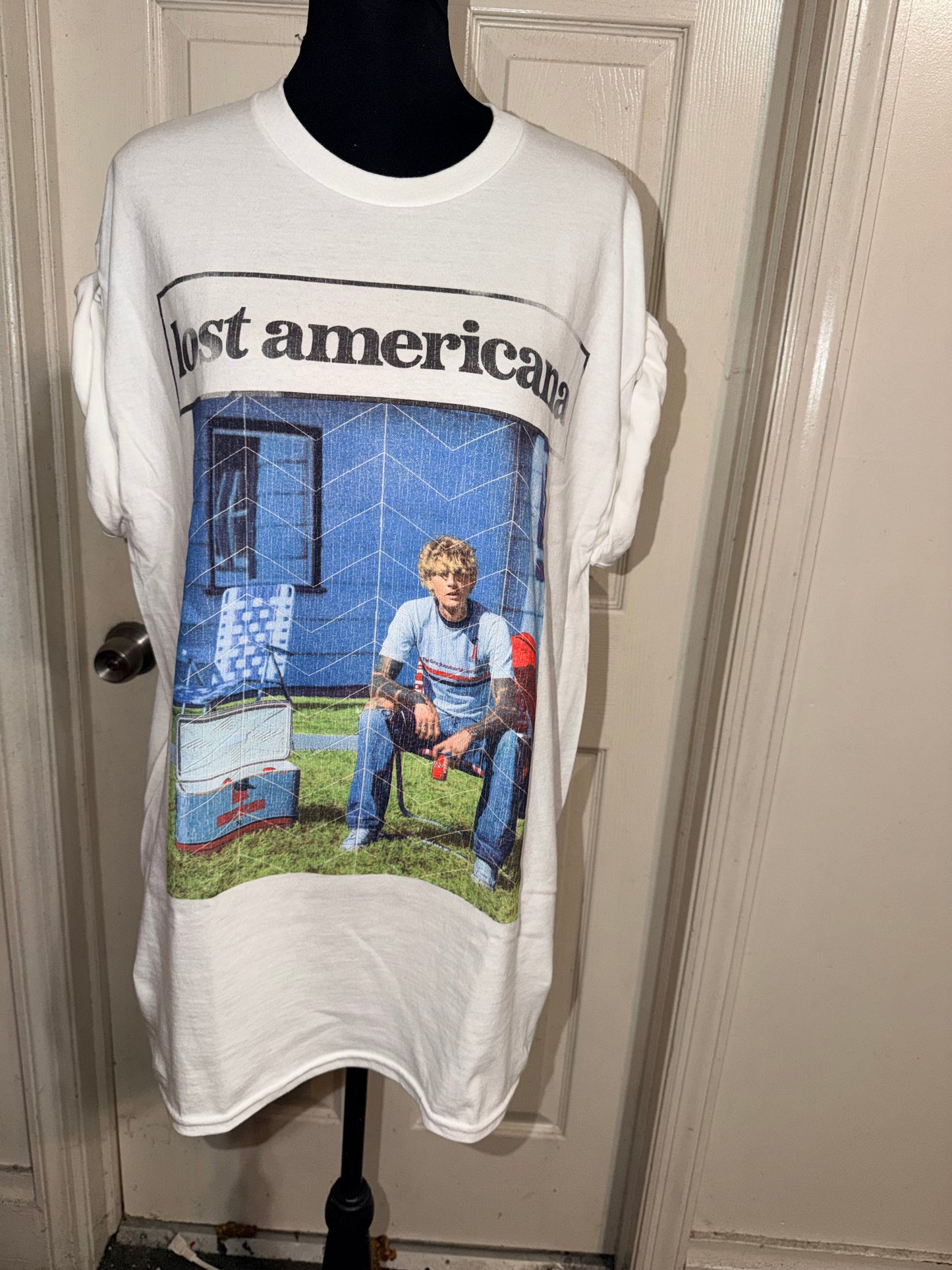 Machine Gun Kelly Oversized Distressed Tee