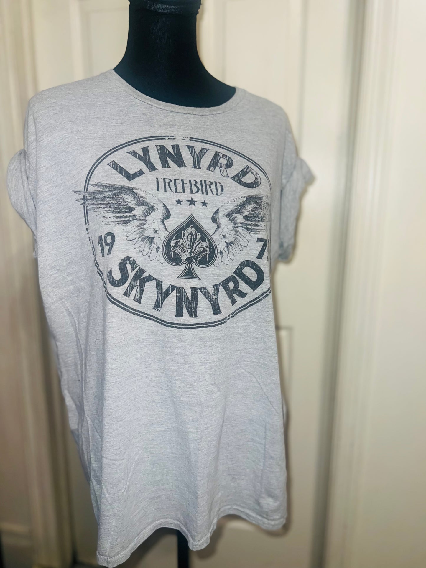 Lynyrd Skynyrd Oversized Distressed Tee