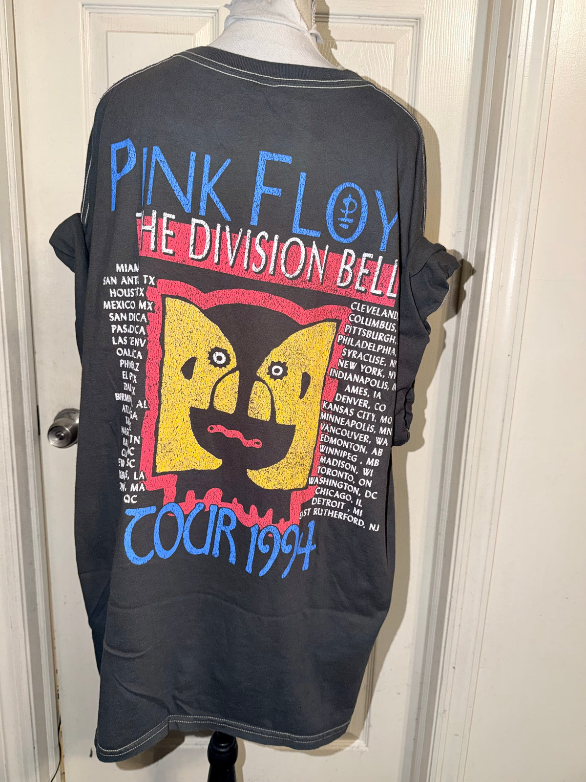 Pink Floyd Double Sided Oversized Tee