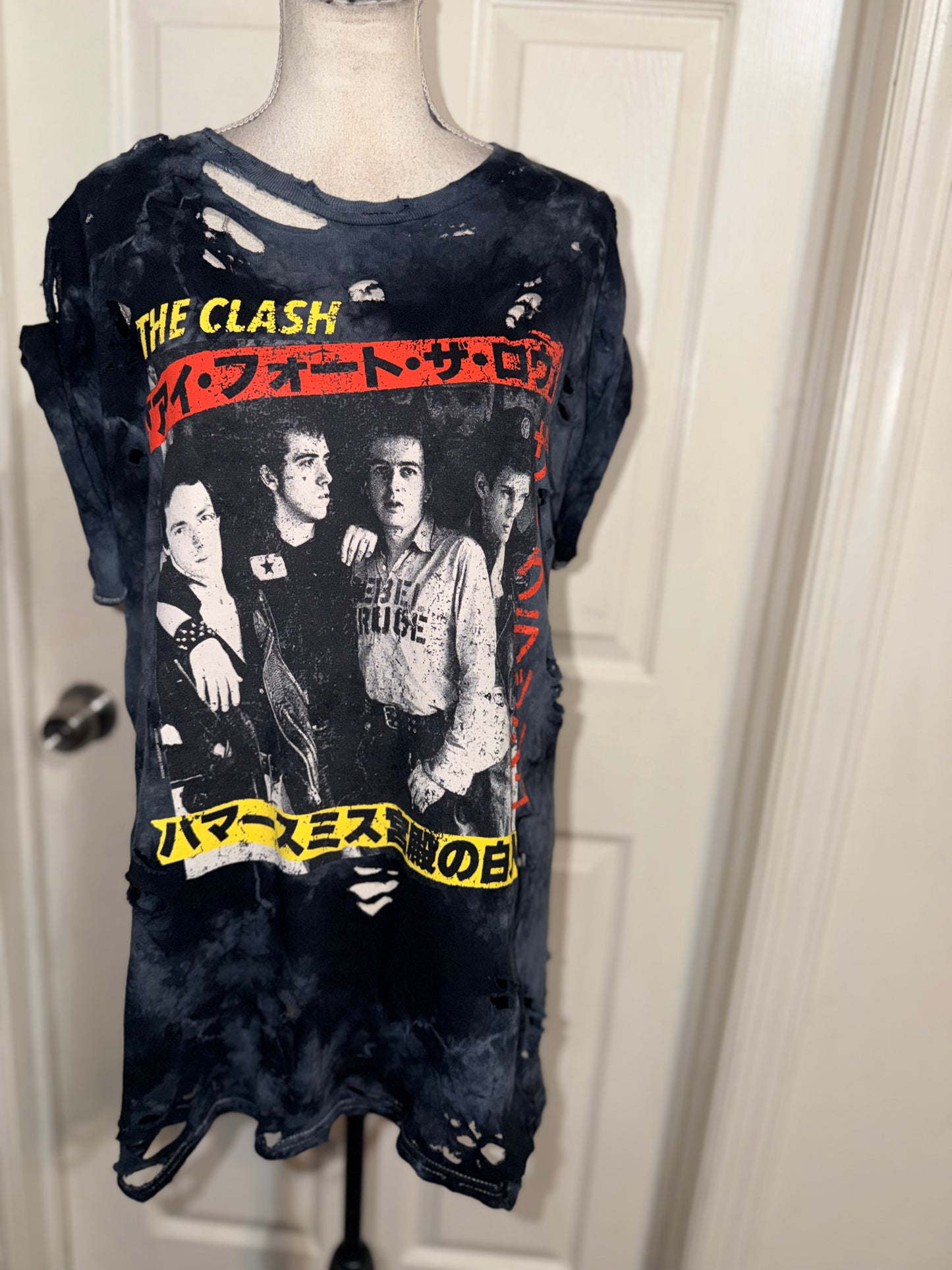 The Clash Distressed Tee