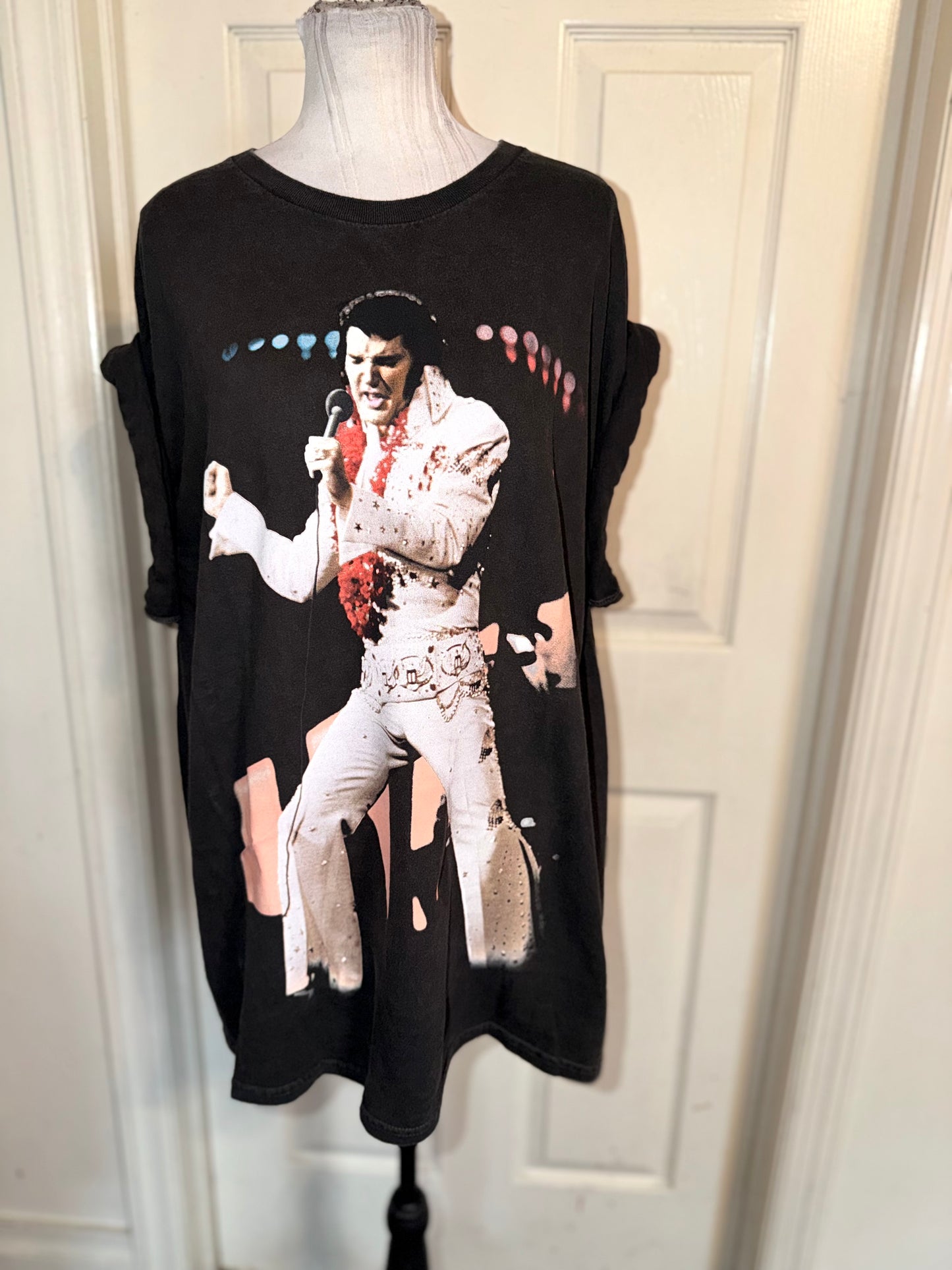 Elvis Presley Double Sided Oversized Tee