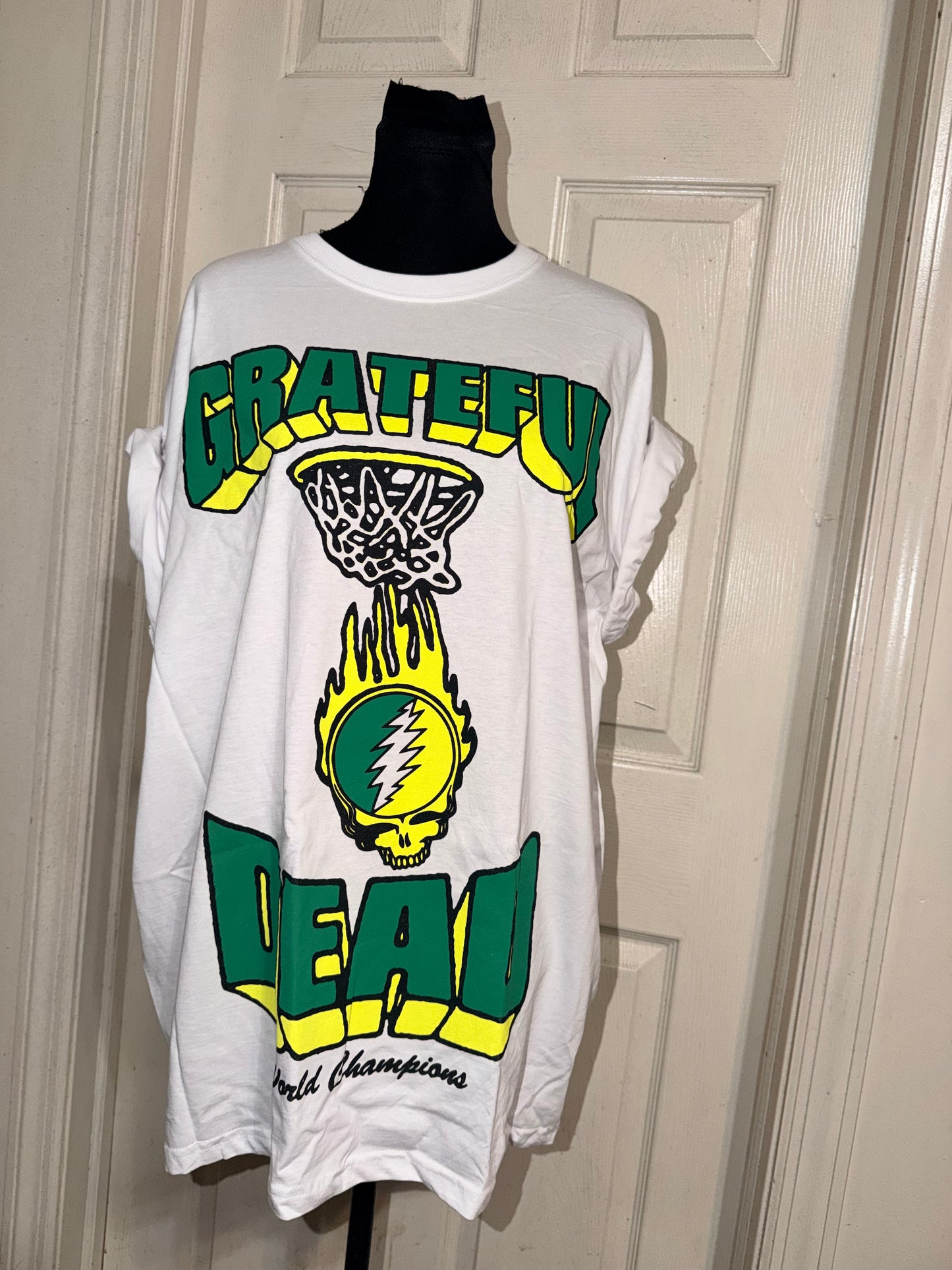 Grateful Dead Oversized Distressed Tee