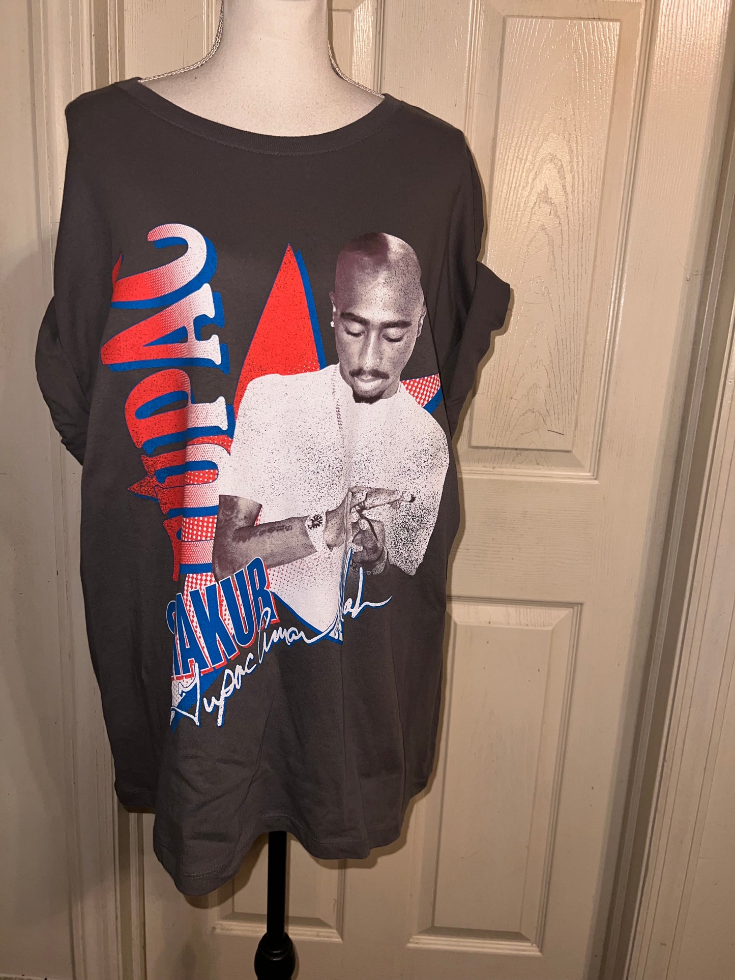 Tupac Distressed Tee