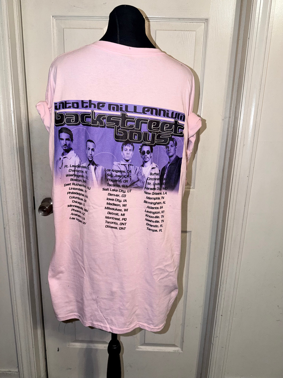 Backstreet Boys Double Sided Oversized Tee