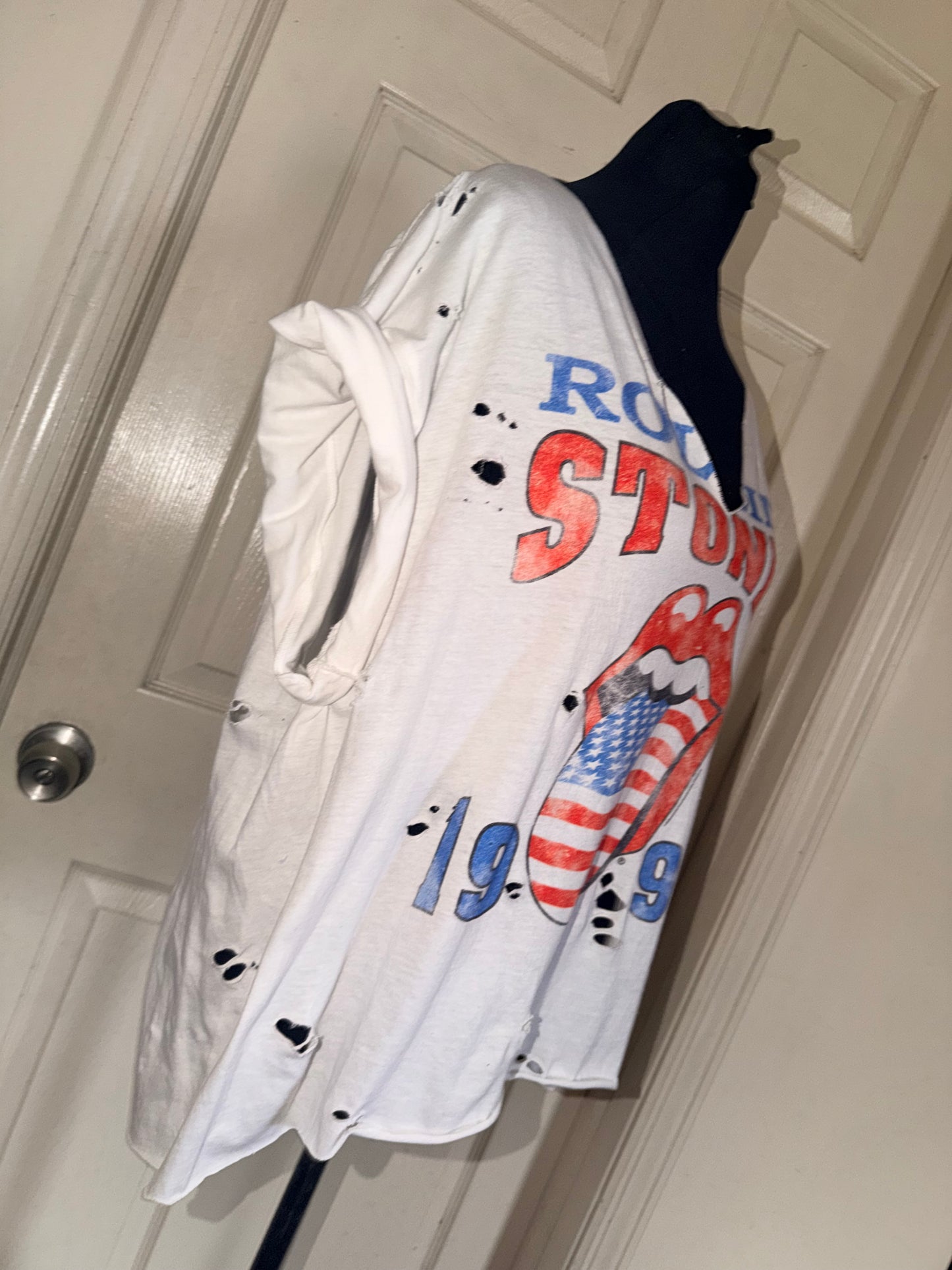 The Rolling Stones Open Back Bow Tee (as is)