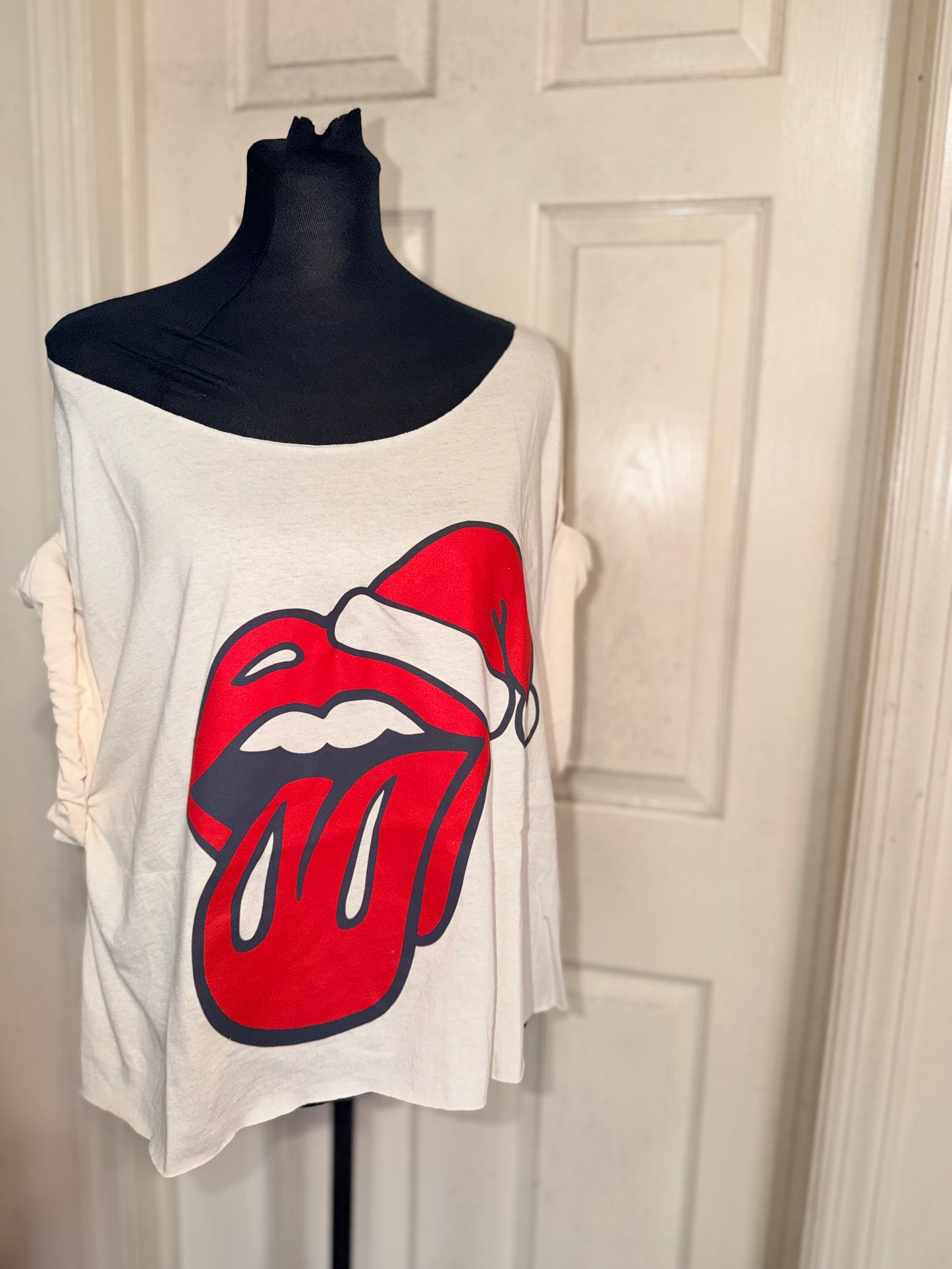 The Rolling Stones OFTS Oversized Distressed Tee
