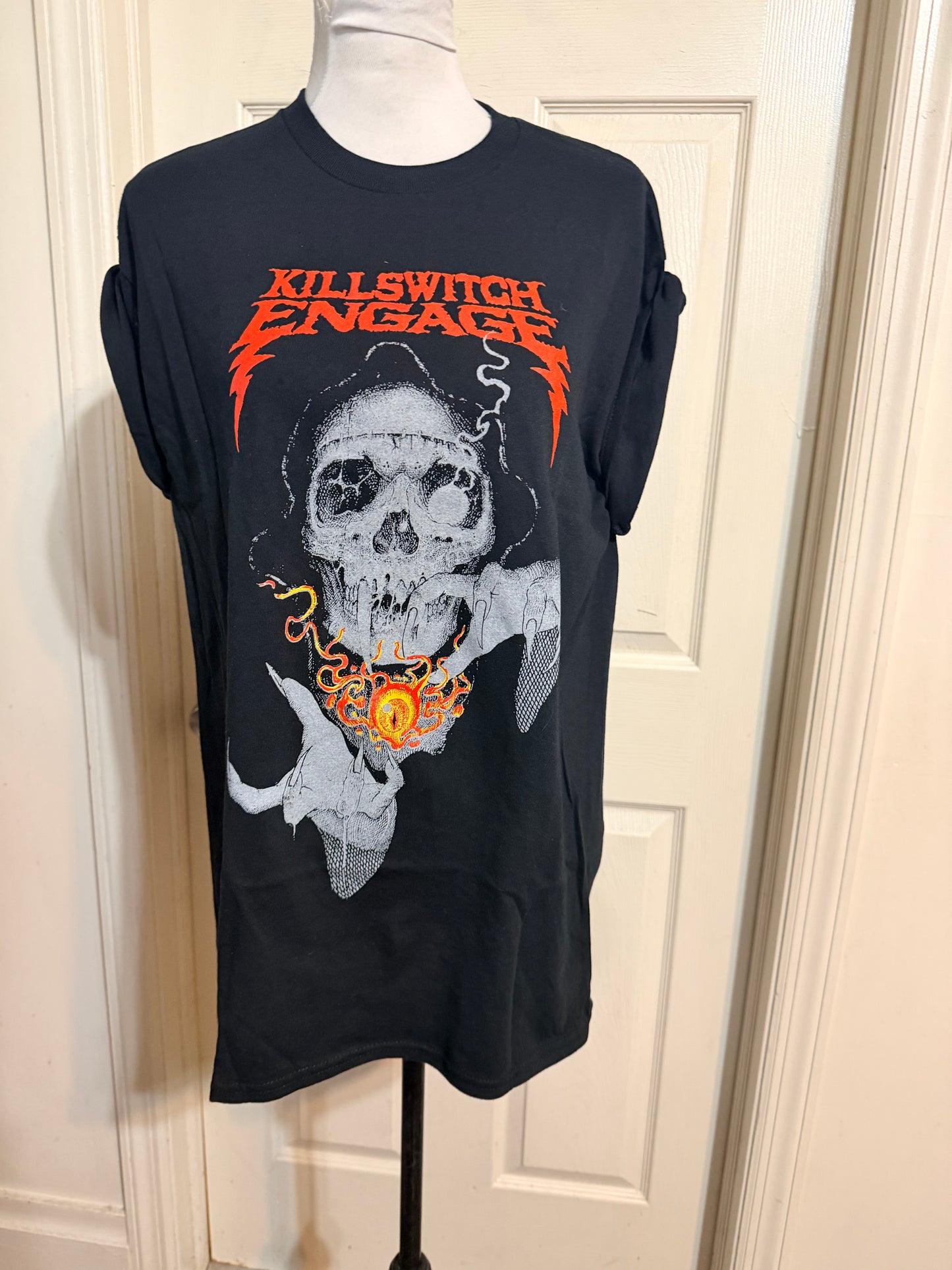 Killswitch Engage Oversized Distressed Tee