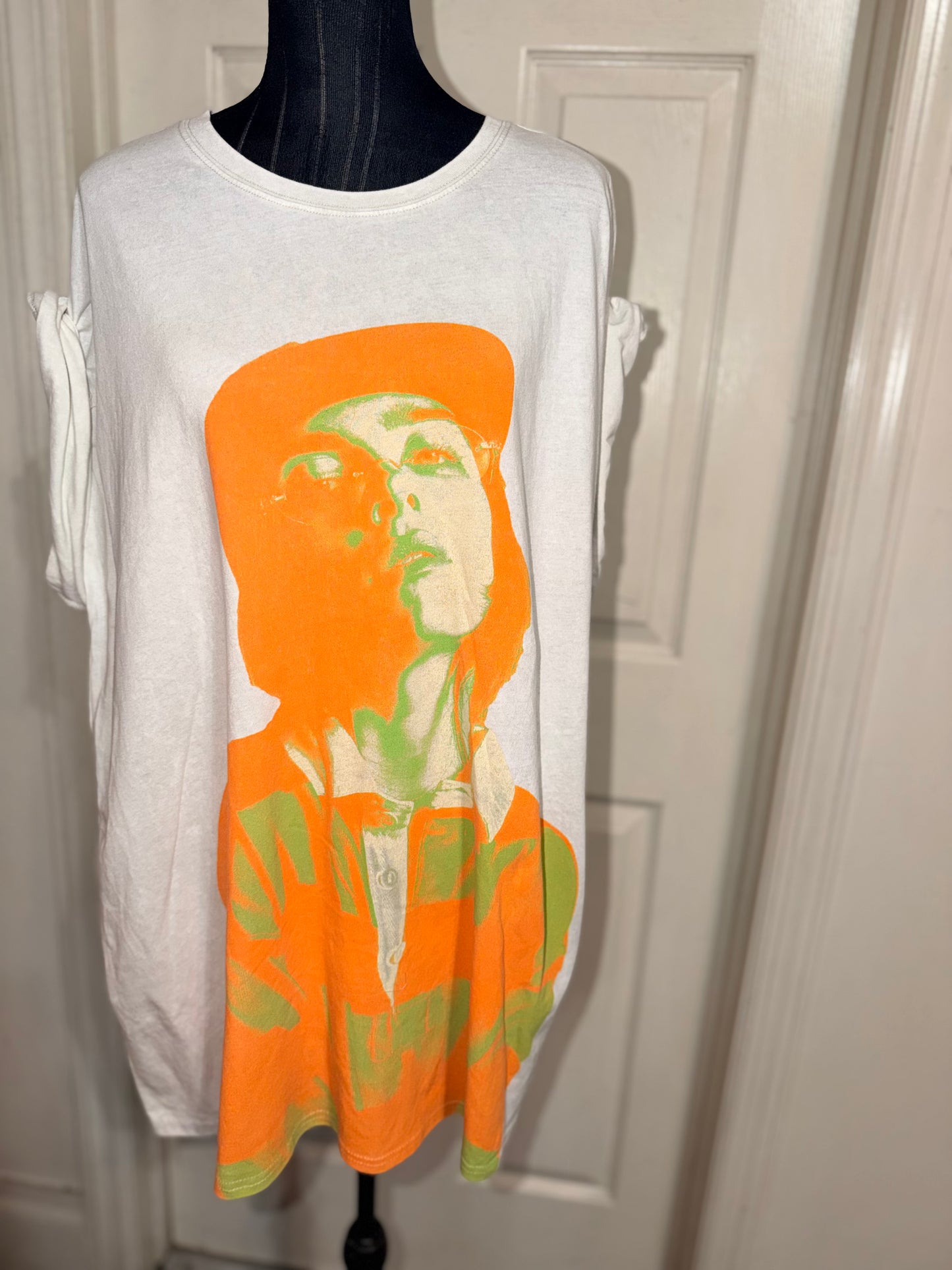 Billie Eilish Double Sided Oversized Distressed Tee