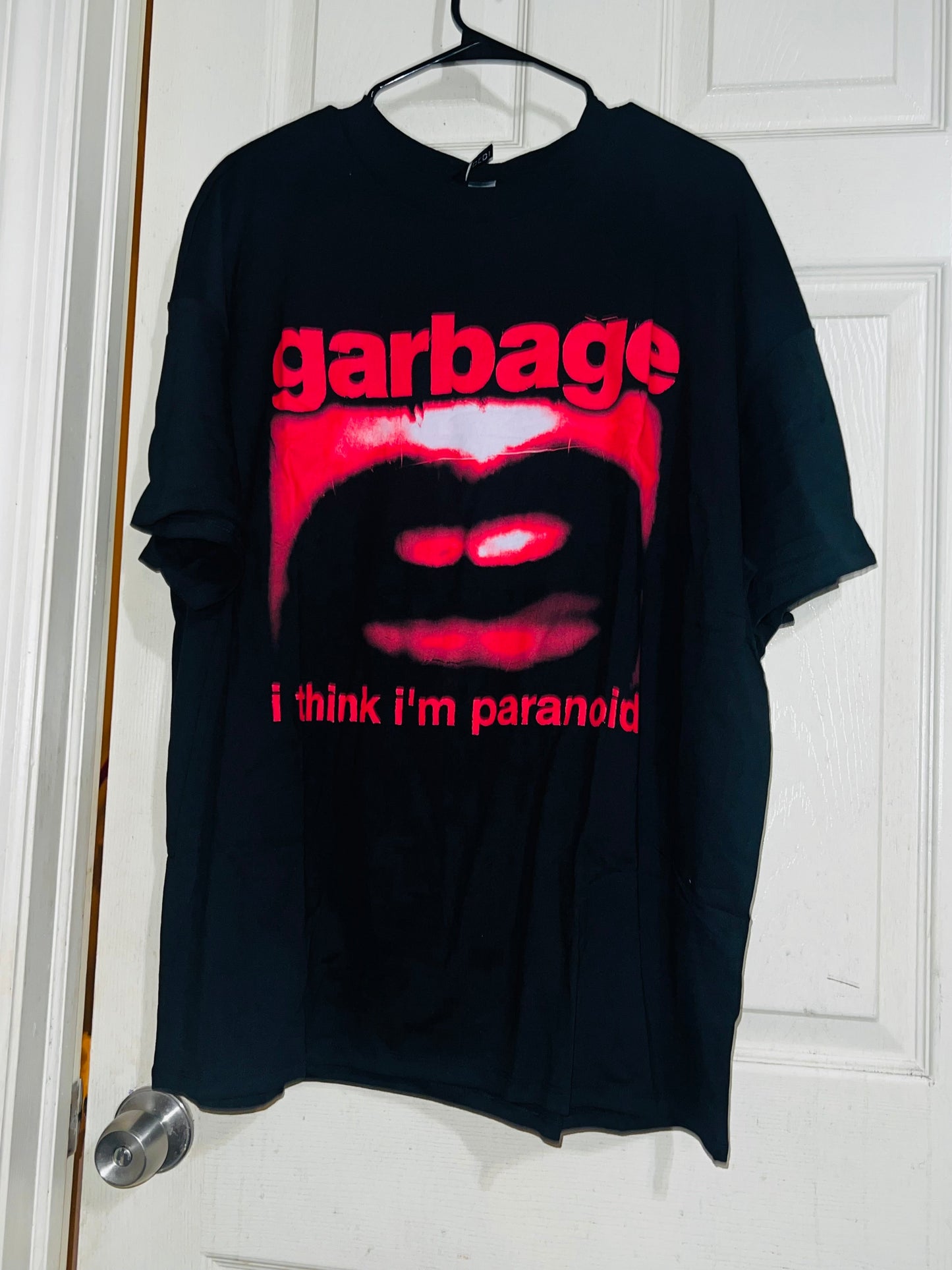 Garbage Oversized Distressed Tee