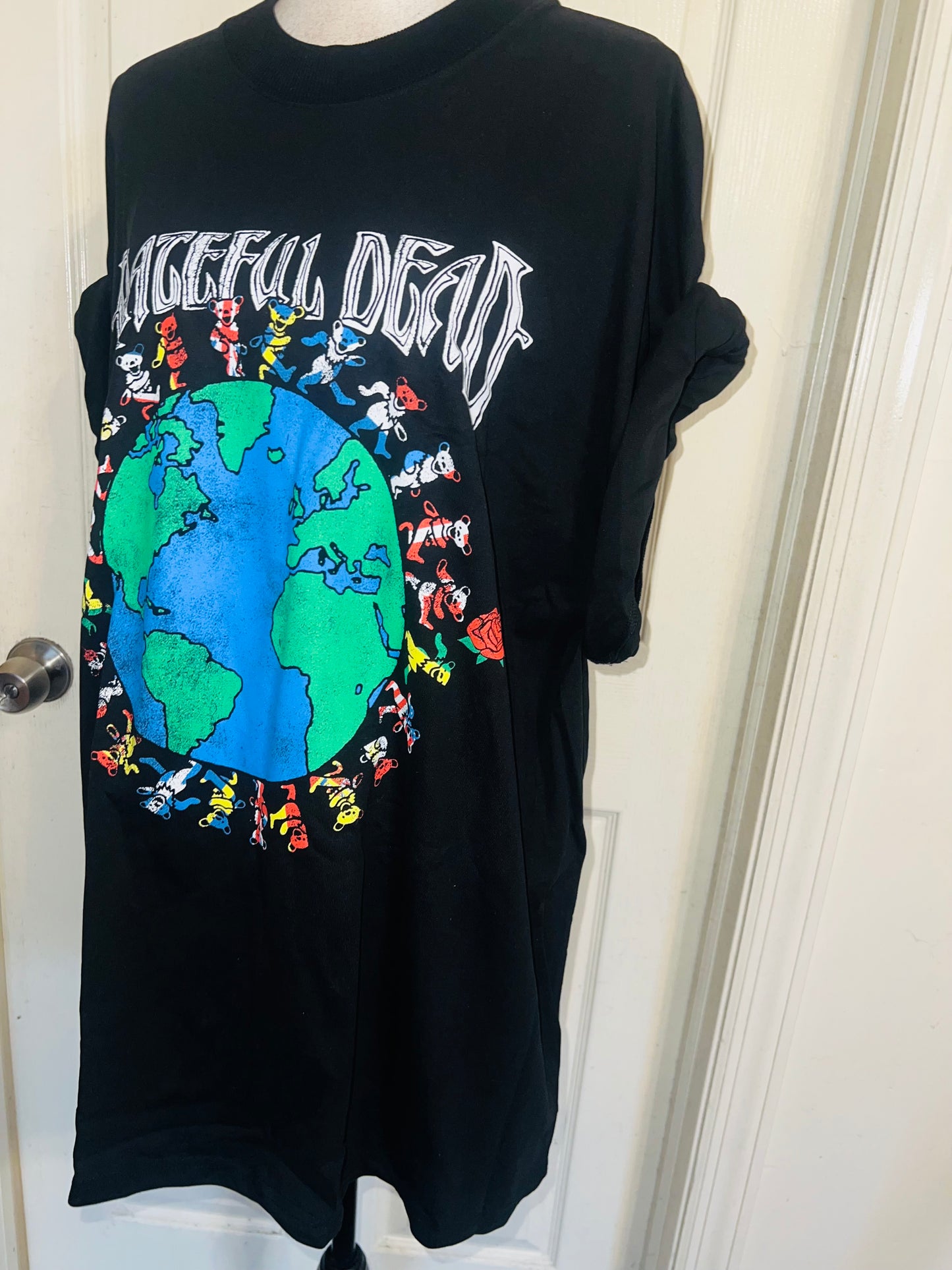 Grateful Dead Oversized Distressed Tee