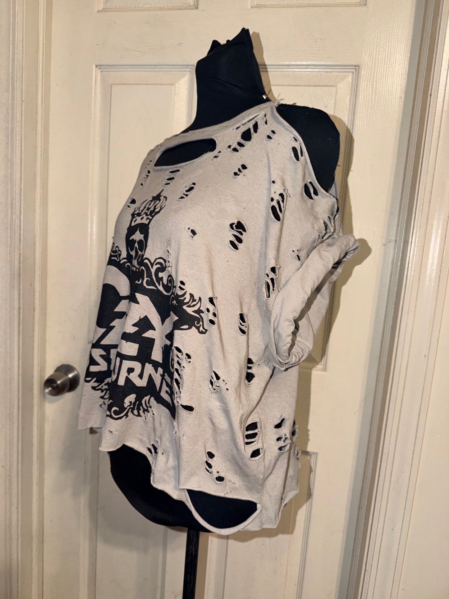 Ozzy Osbourne Oversized Distressed Tee (As Is)