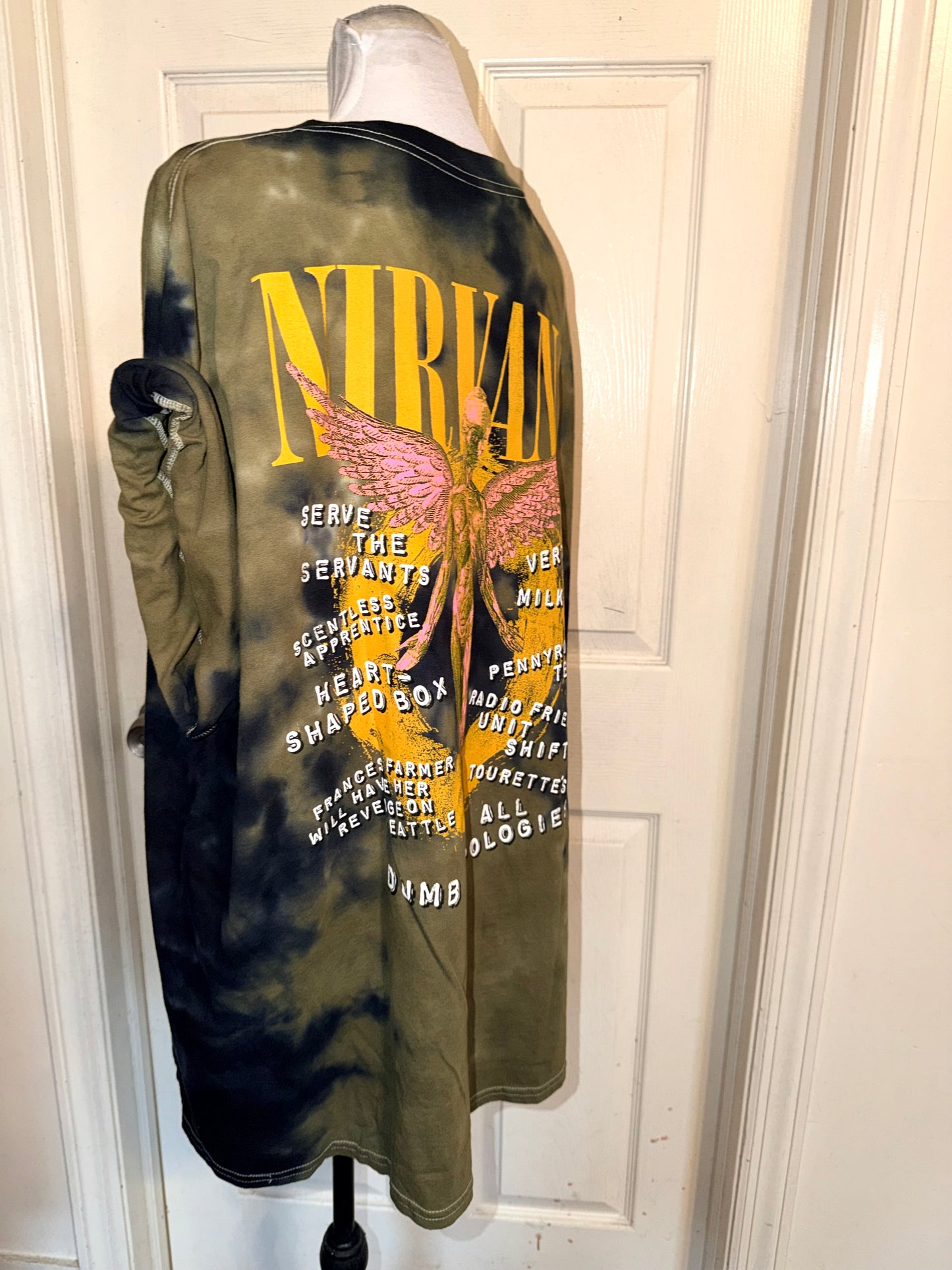 Nirvana Double Sided Oversized Tee