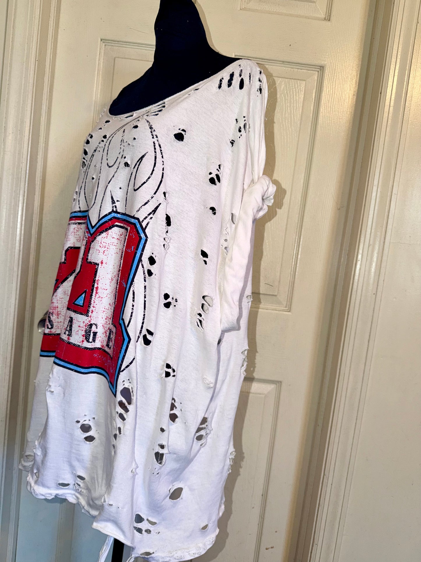 21 Savage Oversized Distressed Tee (As Is)