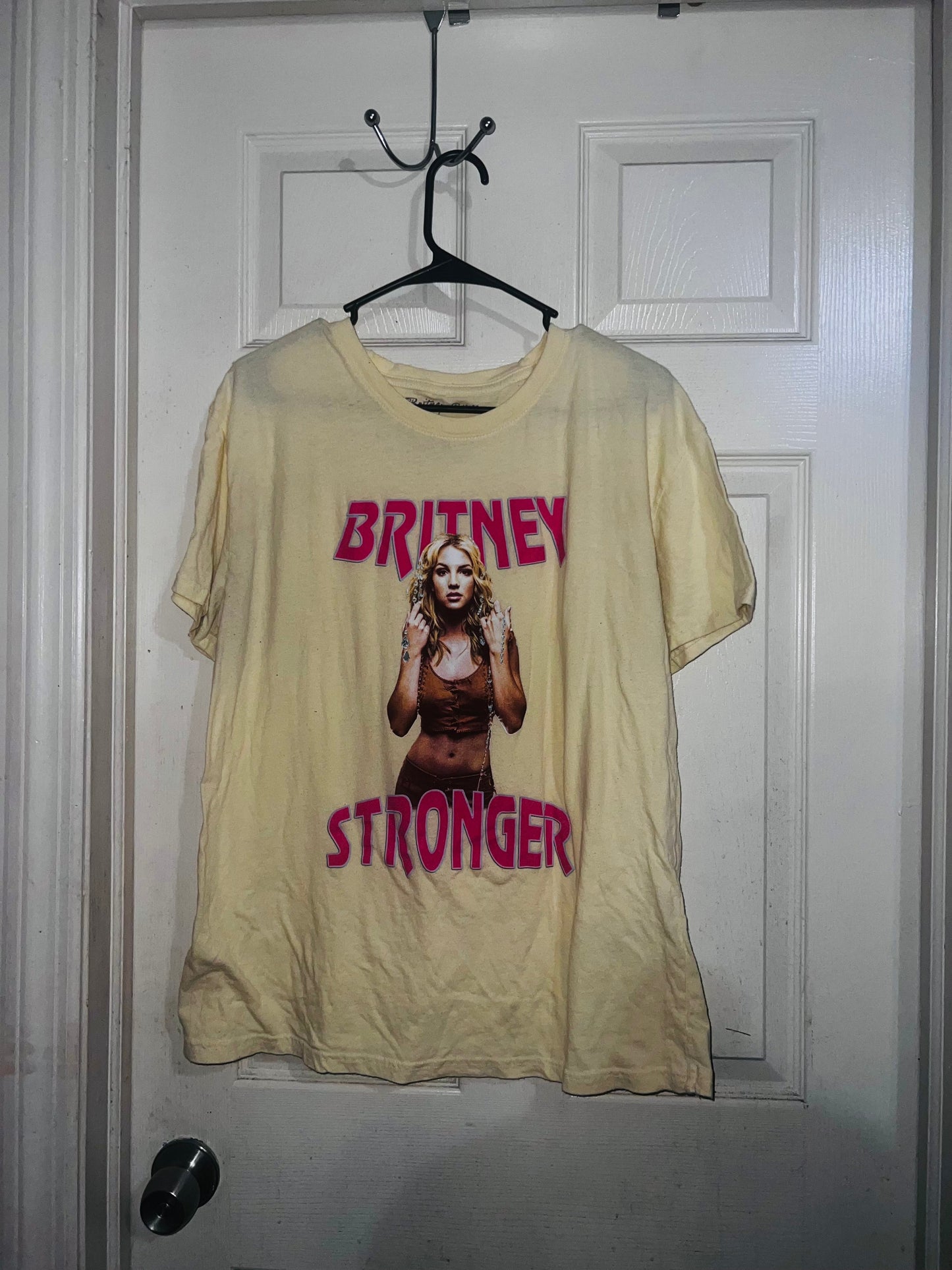 Britney Spears Stronger Distressed Tee