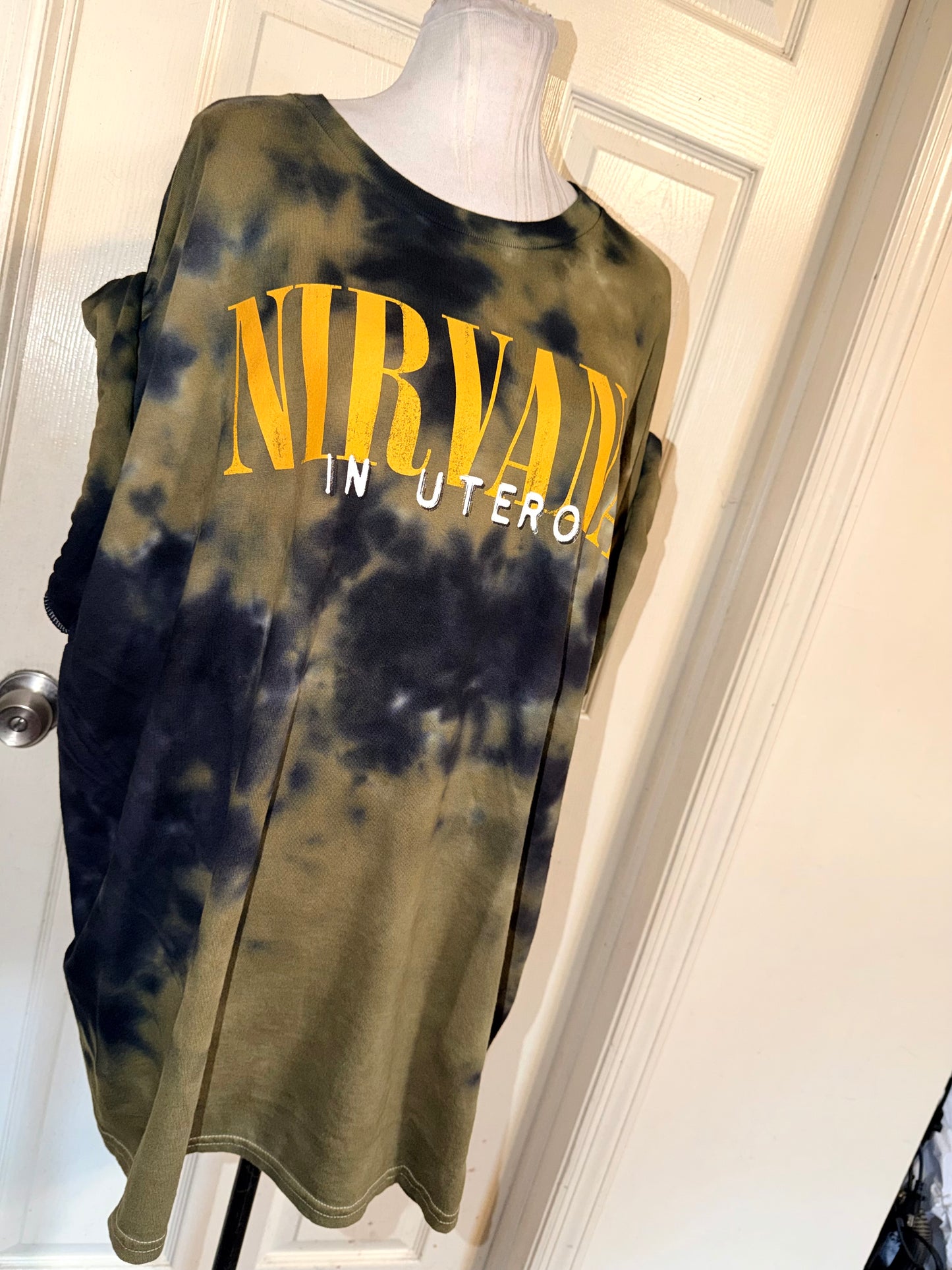 Nirvana Double Sided Oversized Tee