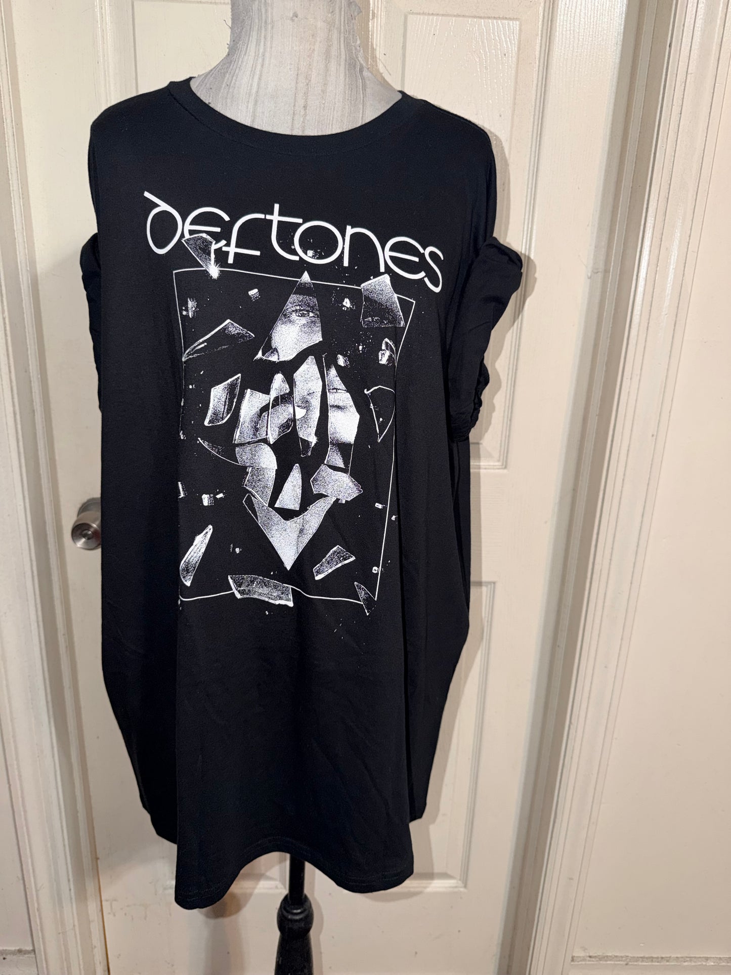 Deftones Oversized Distressed Tee