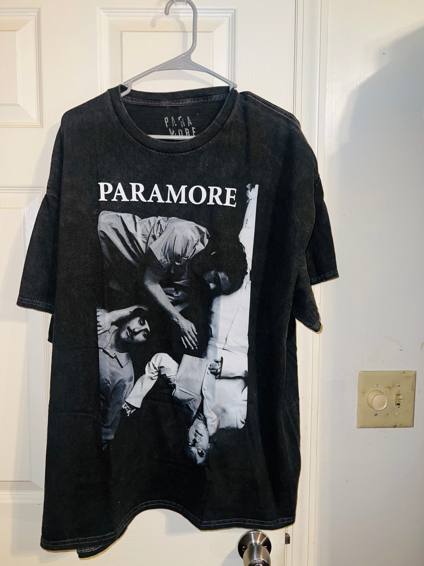 Paramore Oversized Distressed Tee