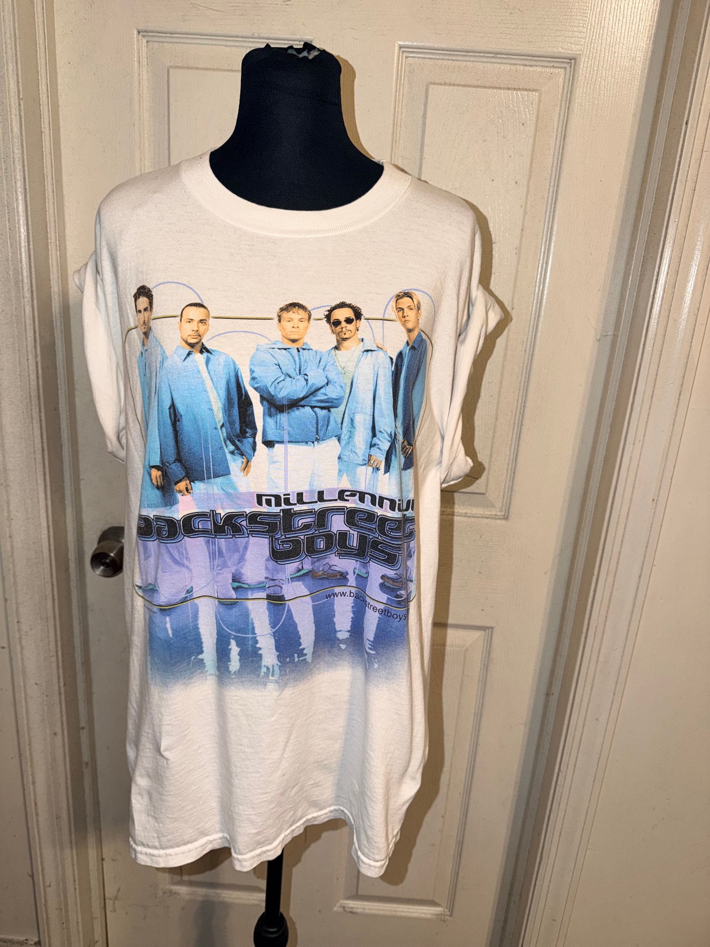 Backstreet Boys Vintage Double Sided Distressed Tee