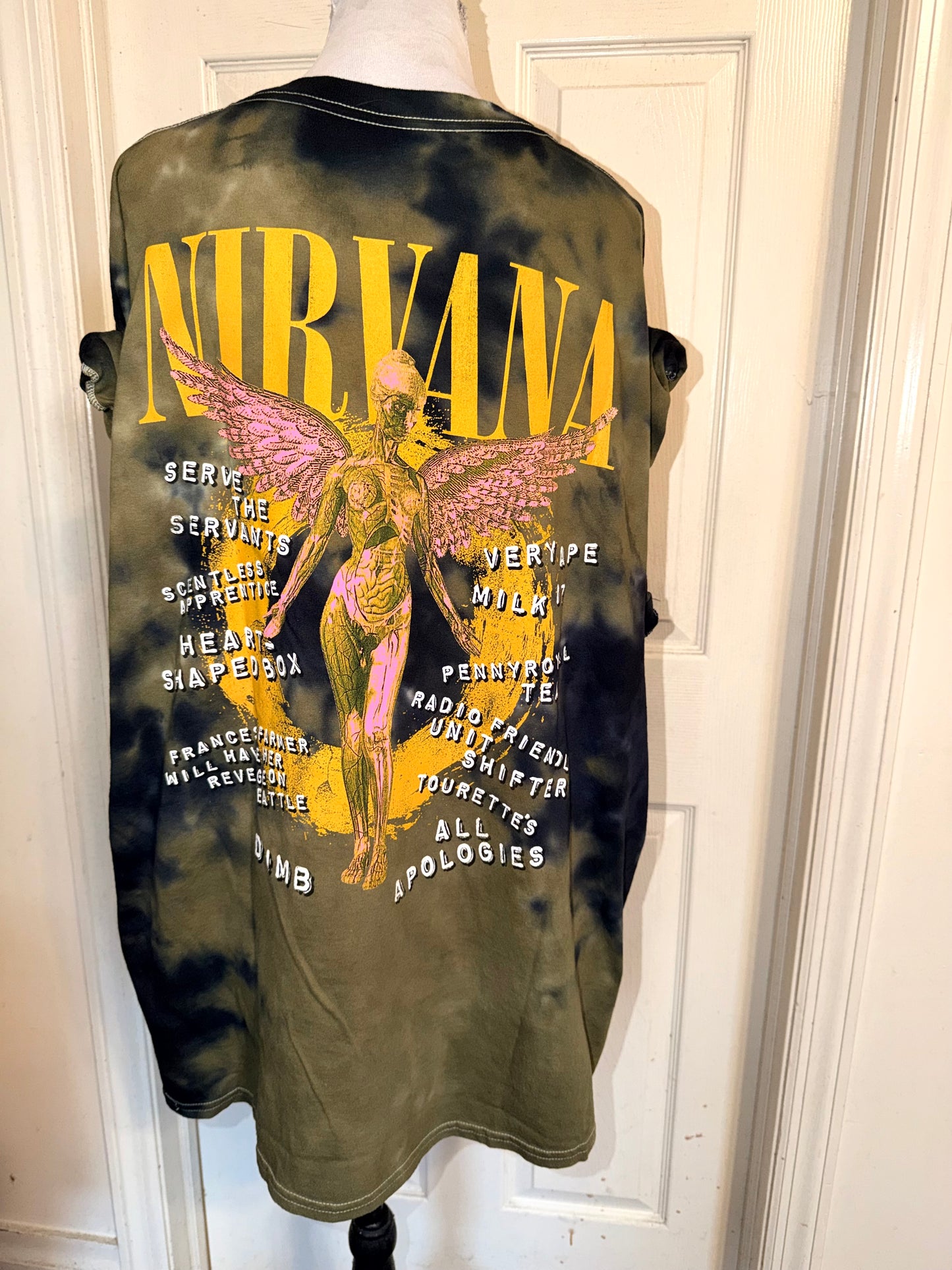 Nirvana Double Sided Oversized Tee