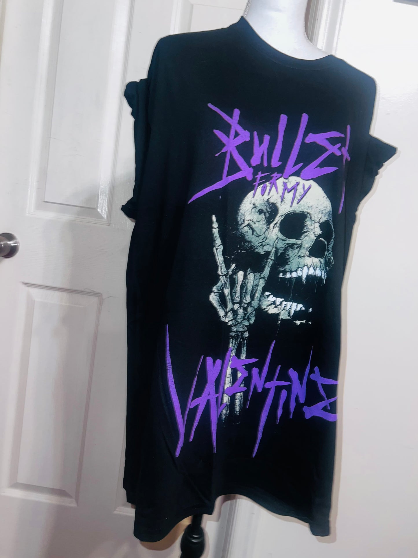 Bullet for my Valentine Oversized Distressed Tee